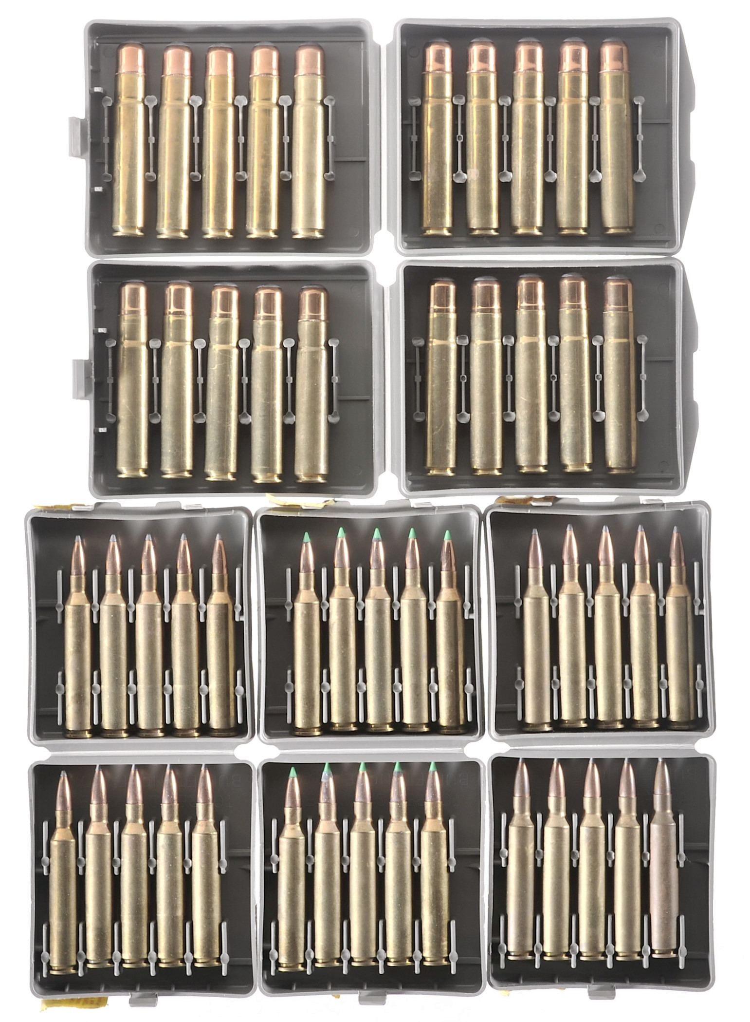 Group of .300 Pegasus and .585 Wells Magnum Ammunition | Rock Island ...