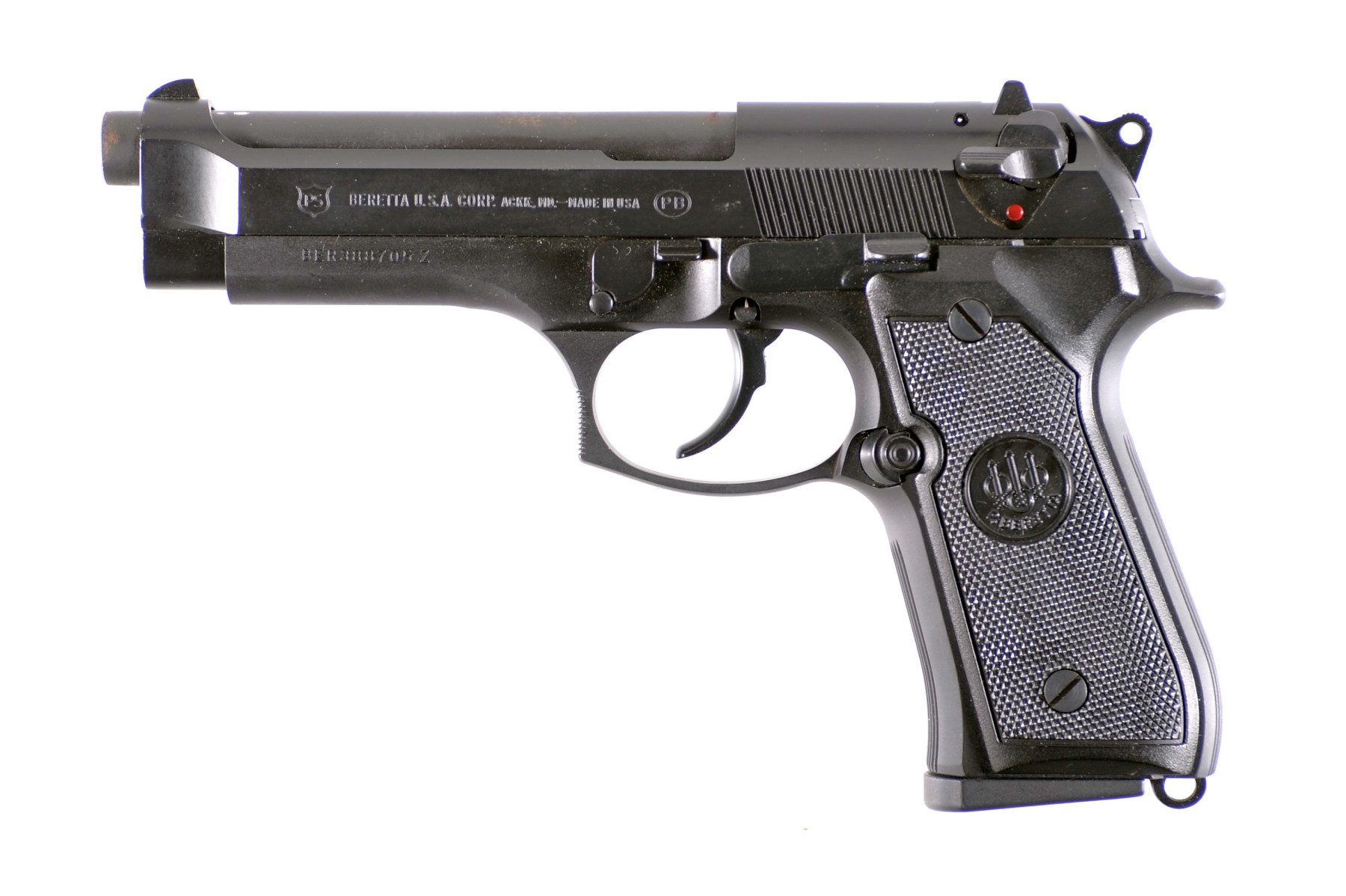 マルシン　Beretta 92 FSブラックモデルガン Beretta Model 92 FS Semi-Automatic Pistol with Extra