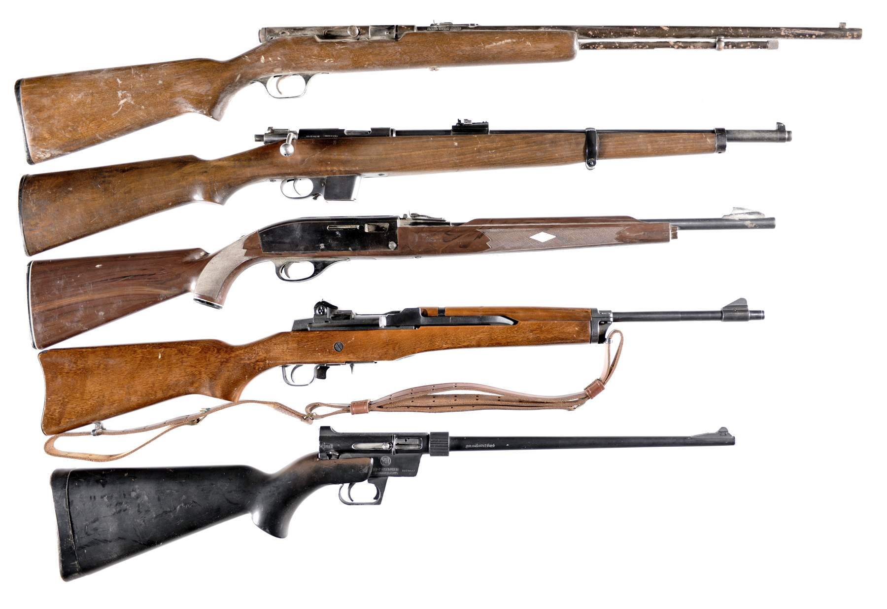 Five Rifles | Rock Island Auction