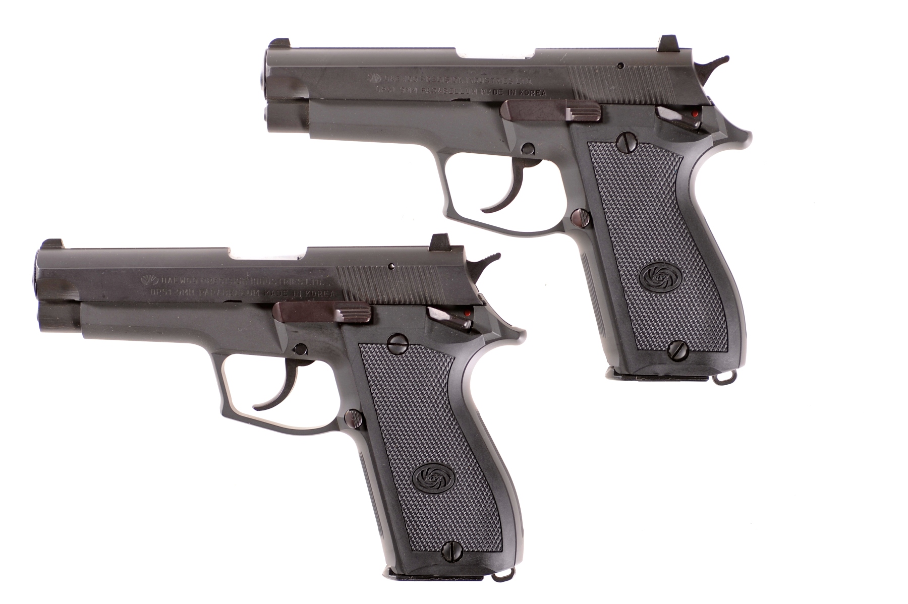 Two Daewoo DP51 Semi-Automatic Pistols with Cases -A) Daewoo DP5