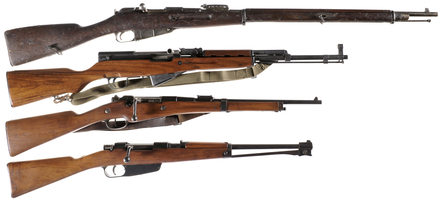 Four Military Long Guns | Rock Island Auction