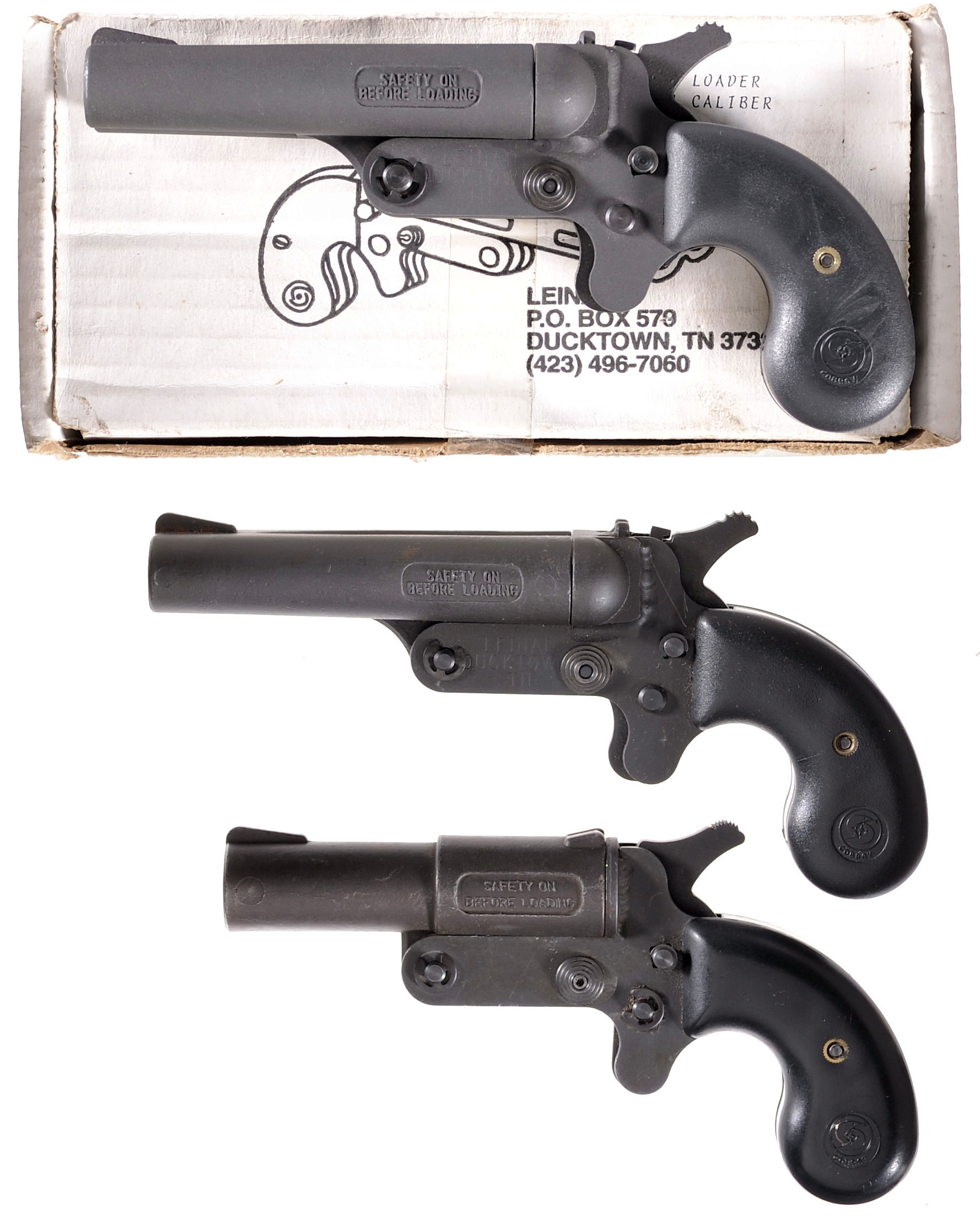 Three Derringer Pistols | Rock Island Auction