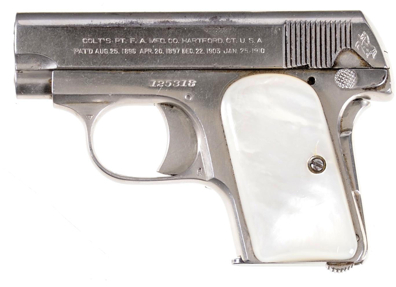 Colt 1908 Vest Pocket Pistol 25 ACP Rock Island Auction