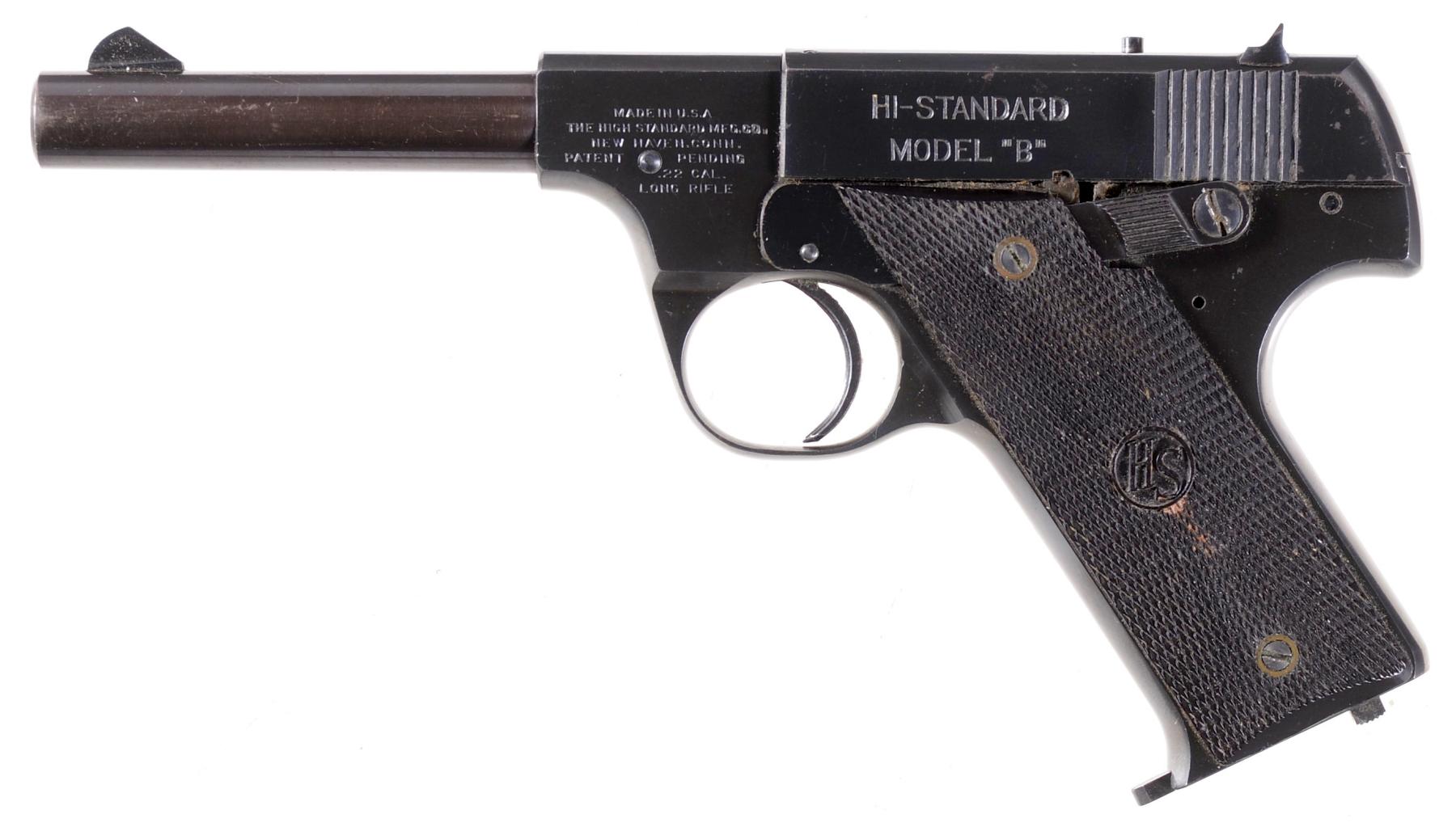 High Standard Manufacturing Corporation B Pistol 22 LR | Rock Island ...