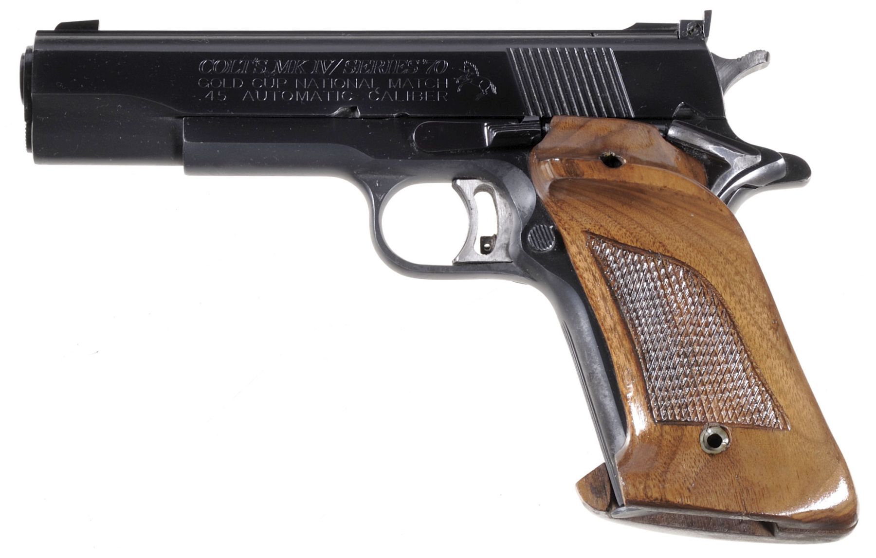 Colt Gold Cup Pistol 45 Acp Rock Island Auction 6930