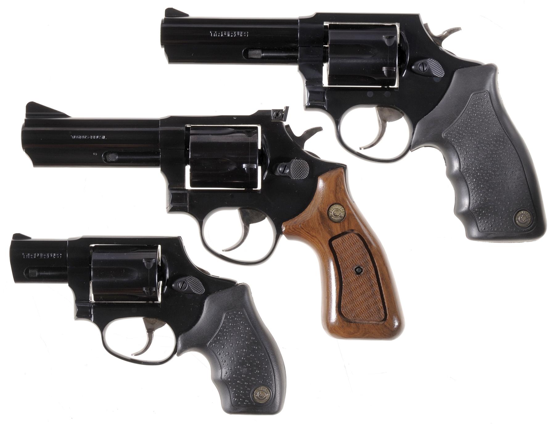 Three Taurus DA Revolvers | Rock Island Auction