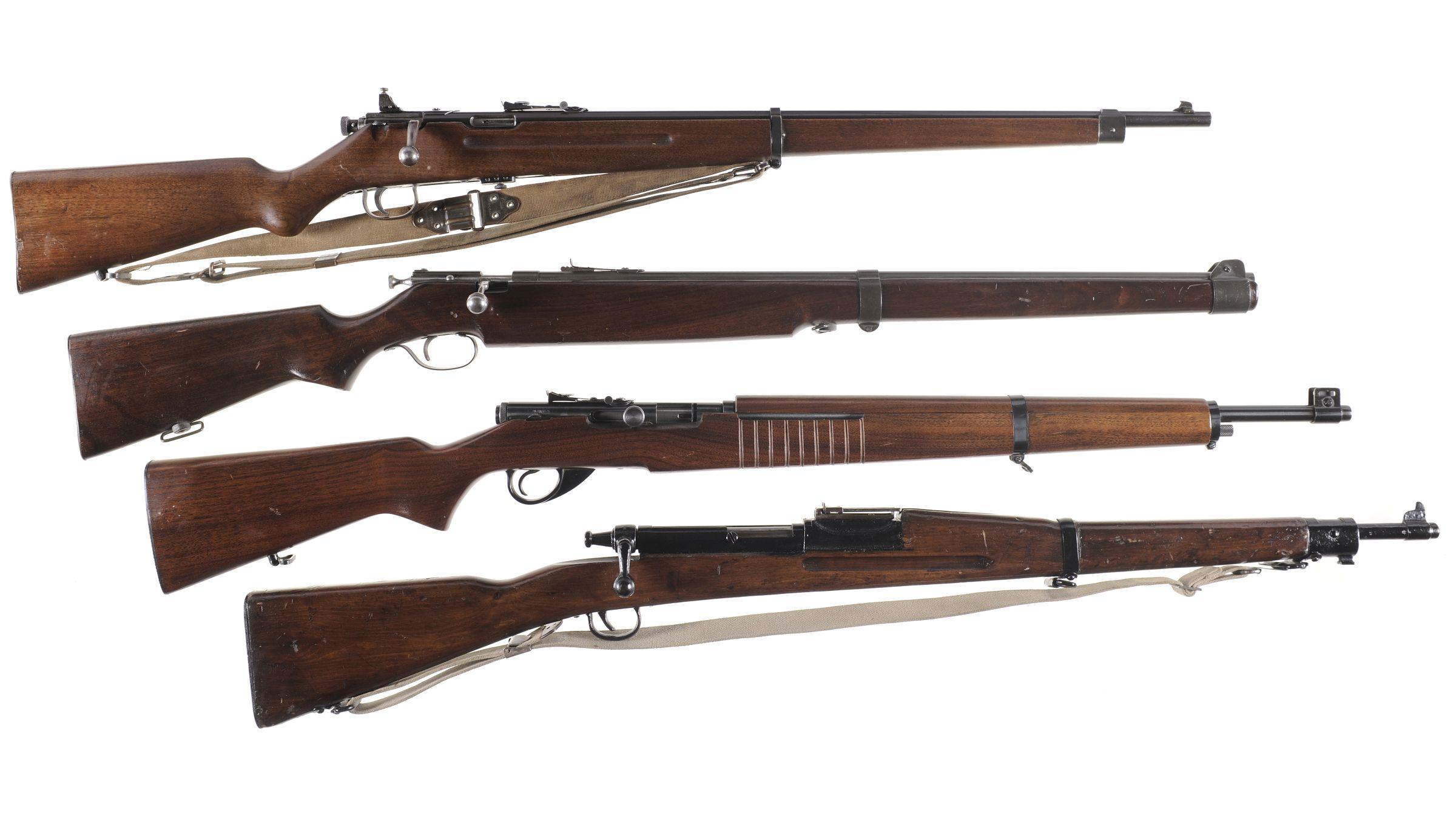 Three Rifles and One Dummy Rifle | Rock Island Auction