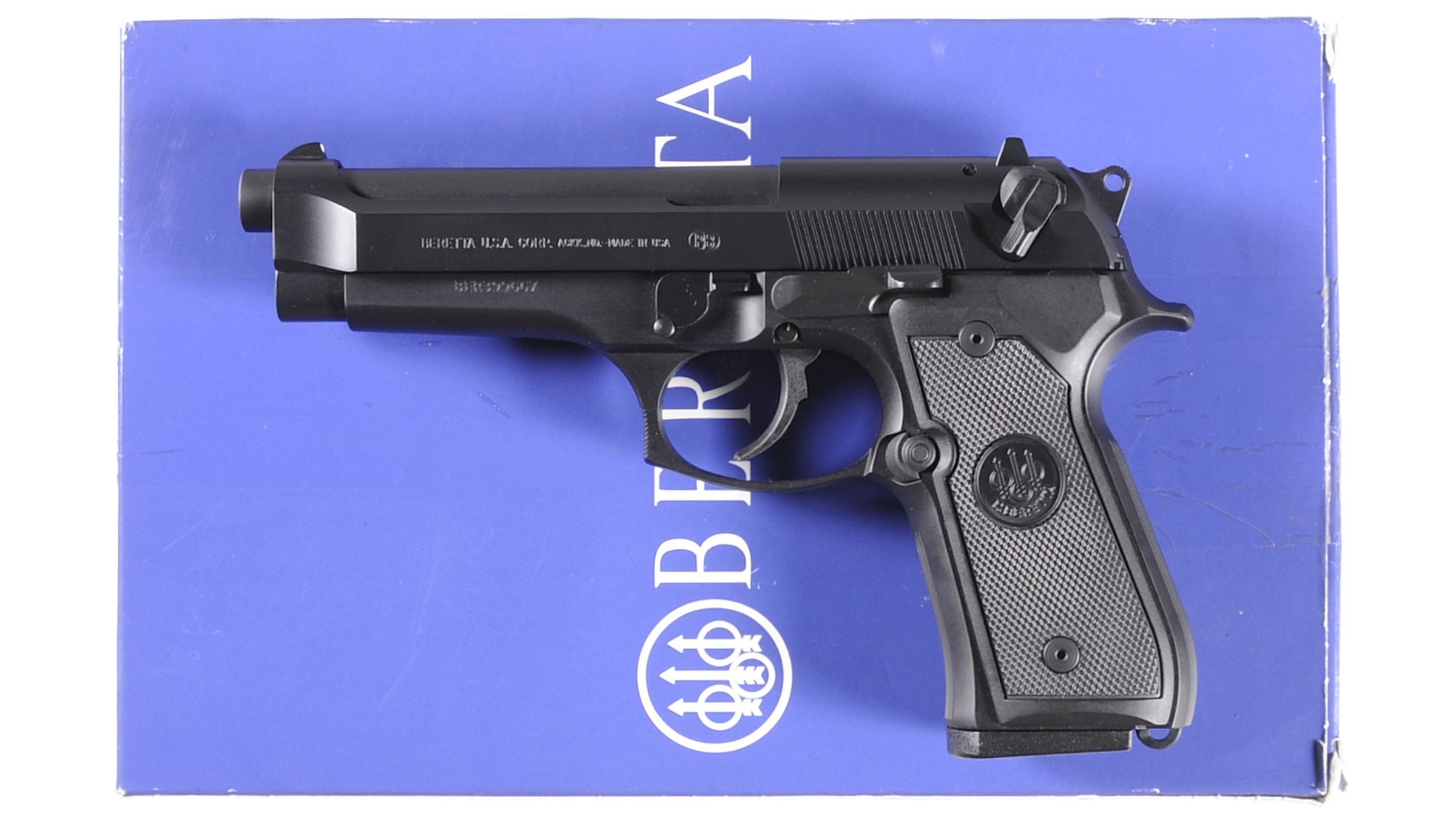 Beretta Pietro 92fs Pistol 9 Mm Parabellum Rock Island Auction