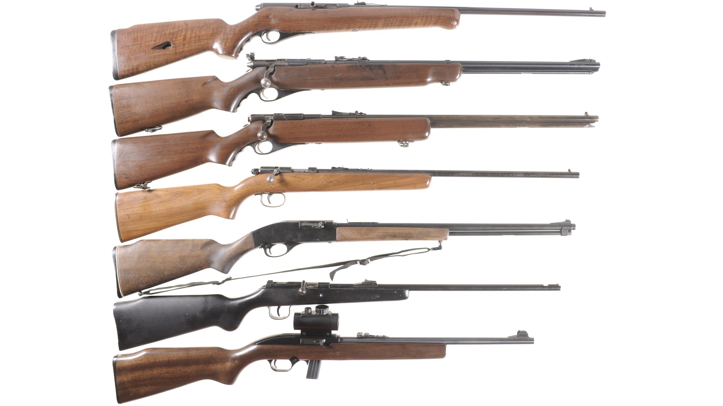 Seven Rimfire Rifles | Rock Island Auction
