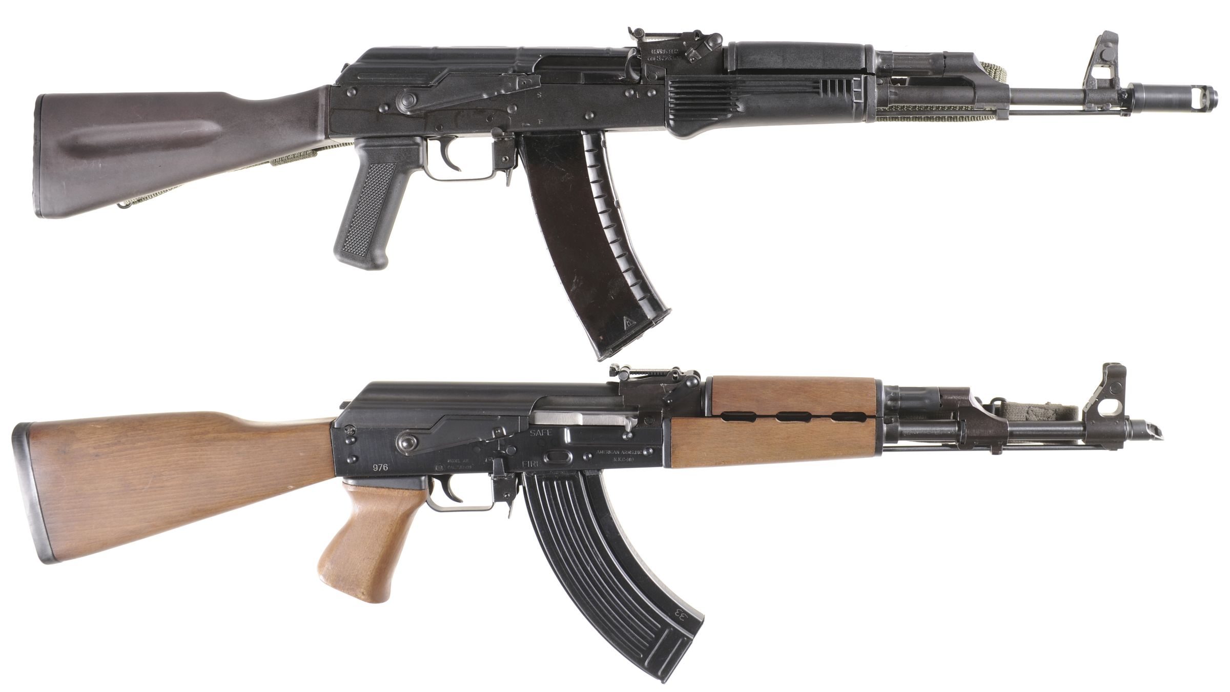 Two Semi-Automatic Rifles | Rock Island Auction
