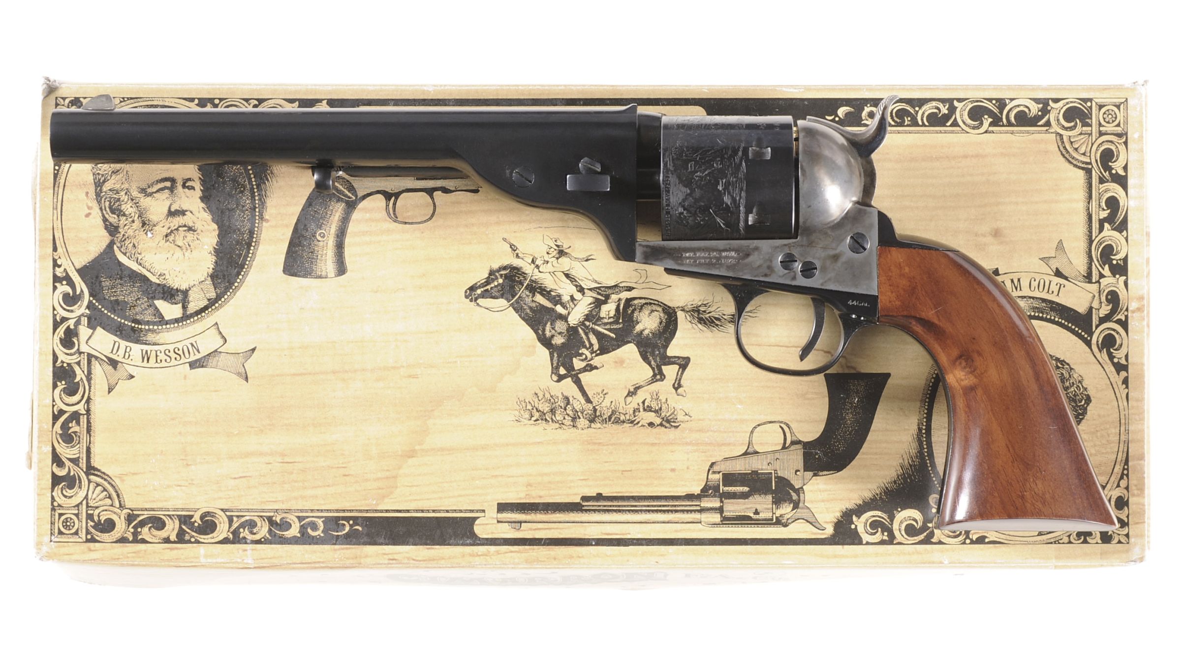 Cimarron F A Mfg Co 1872 Revolver 44 Colt Rock Island Auction