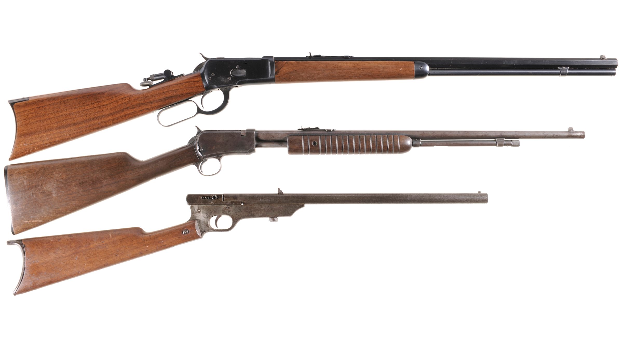 Three Rifles | Rock Island Auction