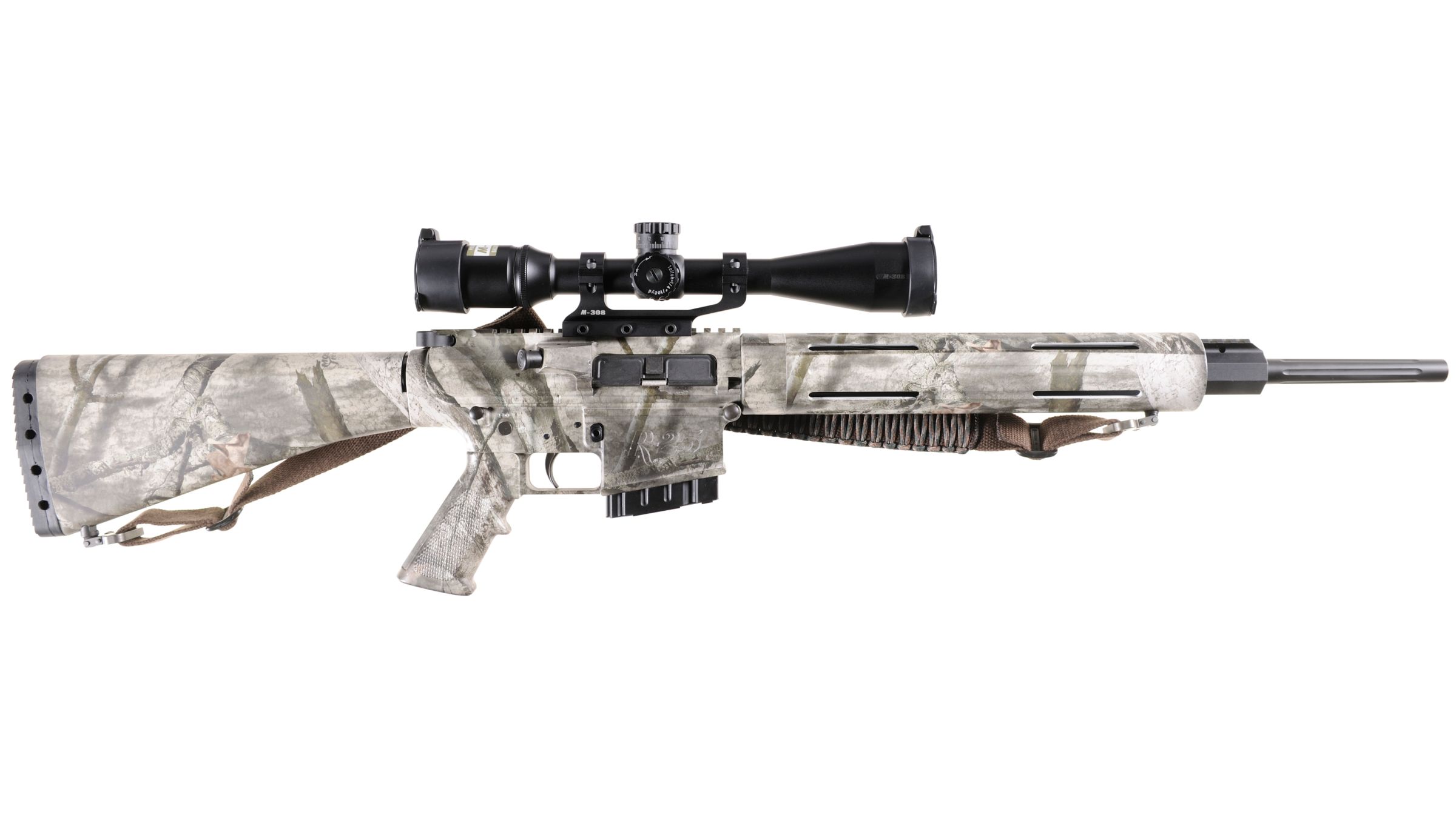 Remington Model R-25 Semi-Automatic Rifle with Nikon Scope | Rock ...