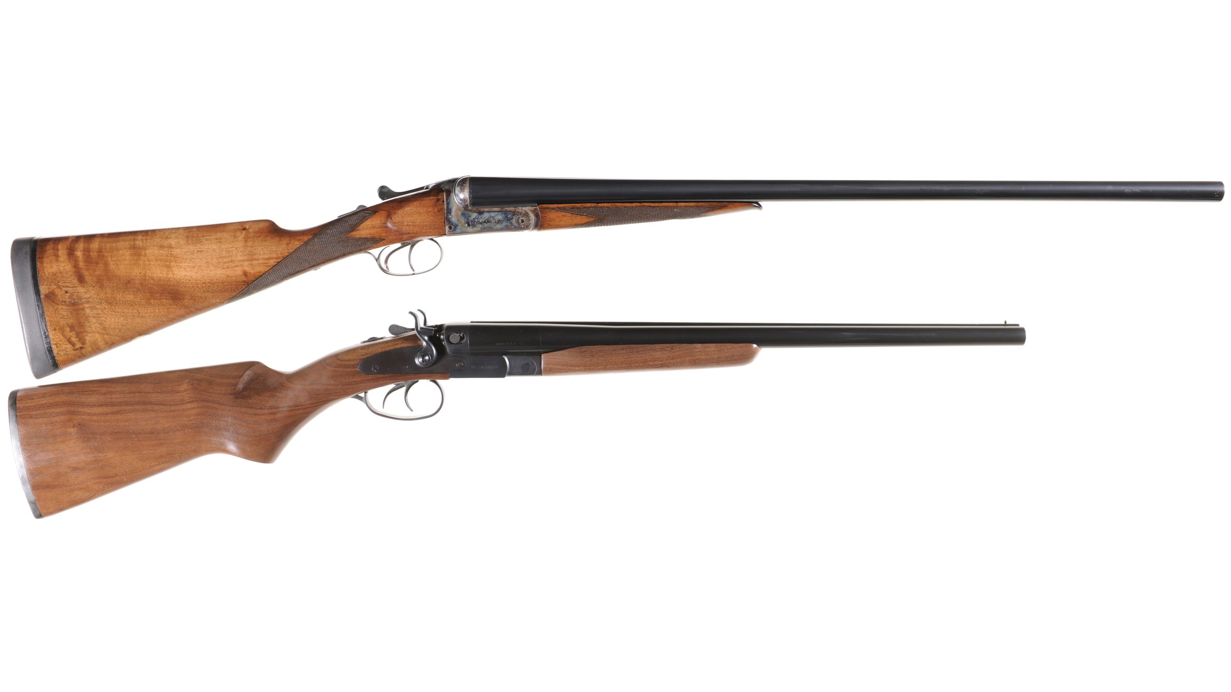 Two Double Barrel Shotguns Rock Island Auction