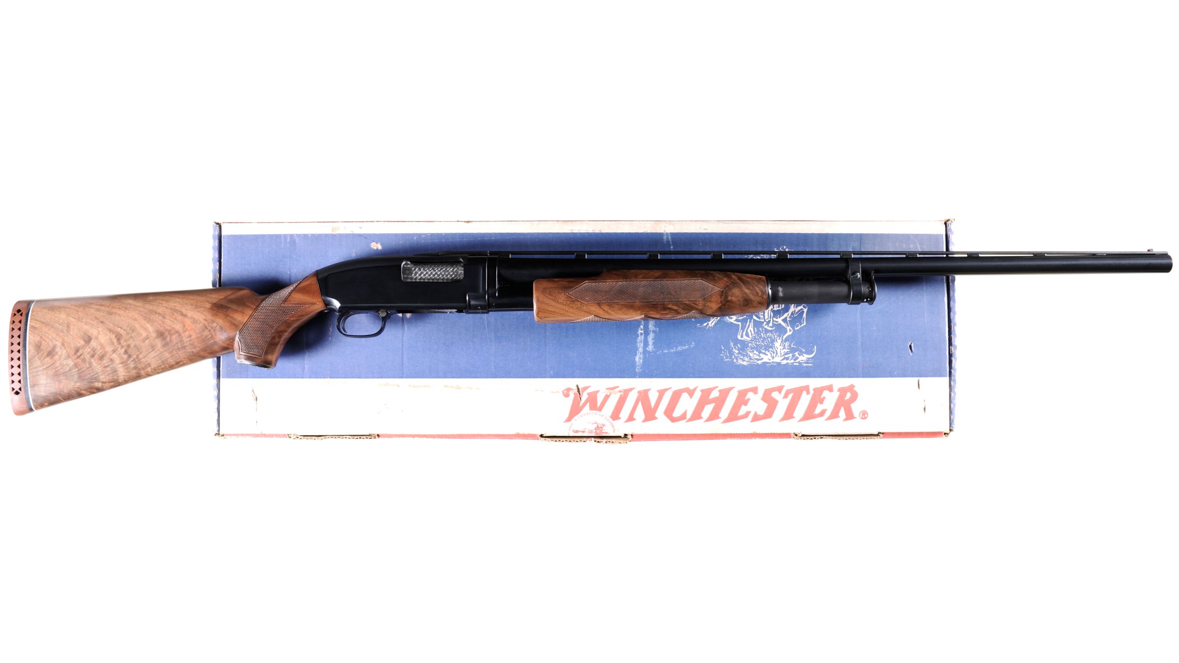Winchester Model 12 Trap Slide Action Shotgun with Box | Rock Island ...