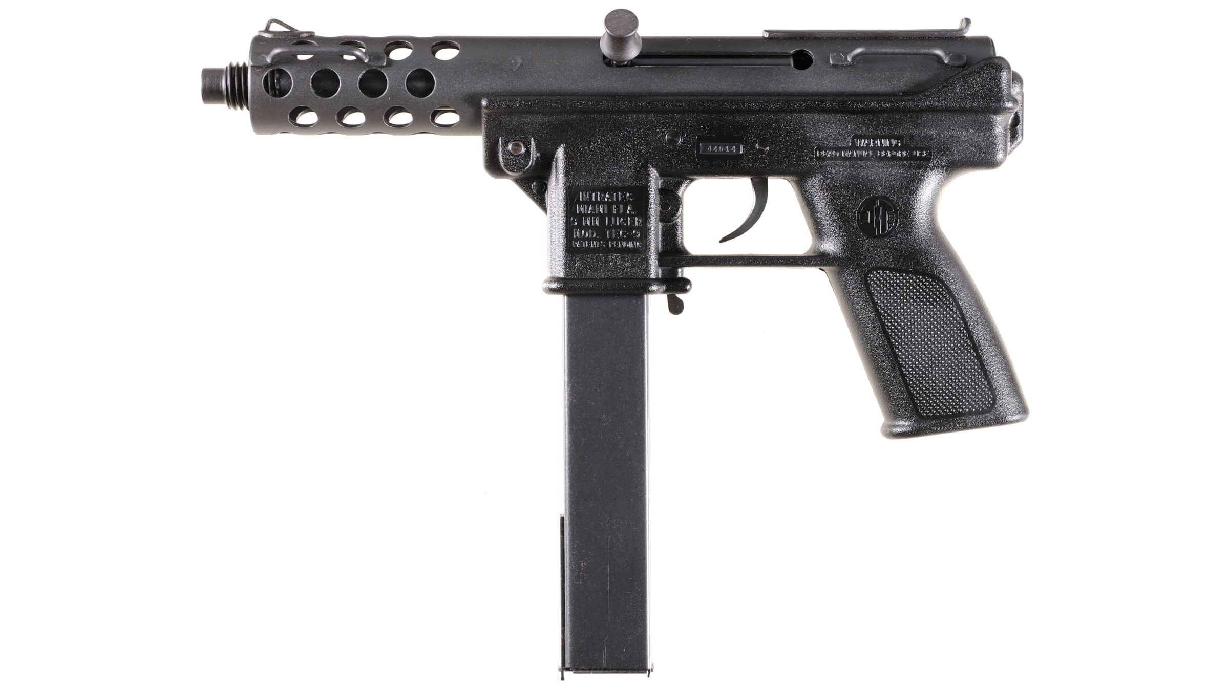 Intratec Tec-9 Semi-Automatic Pistol with Accessories.