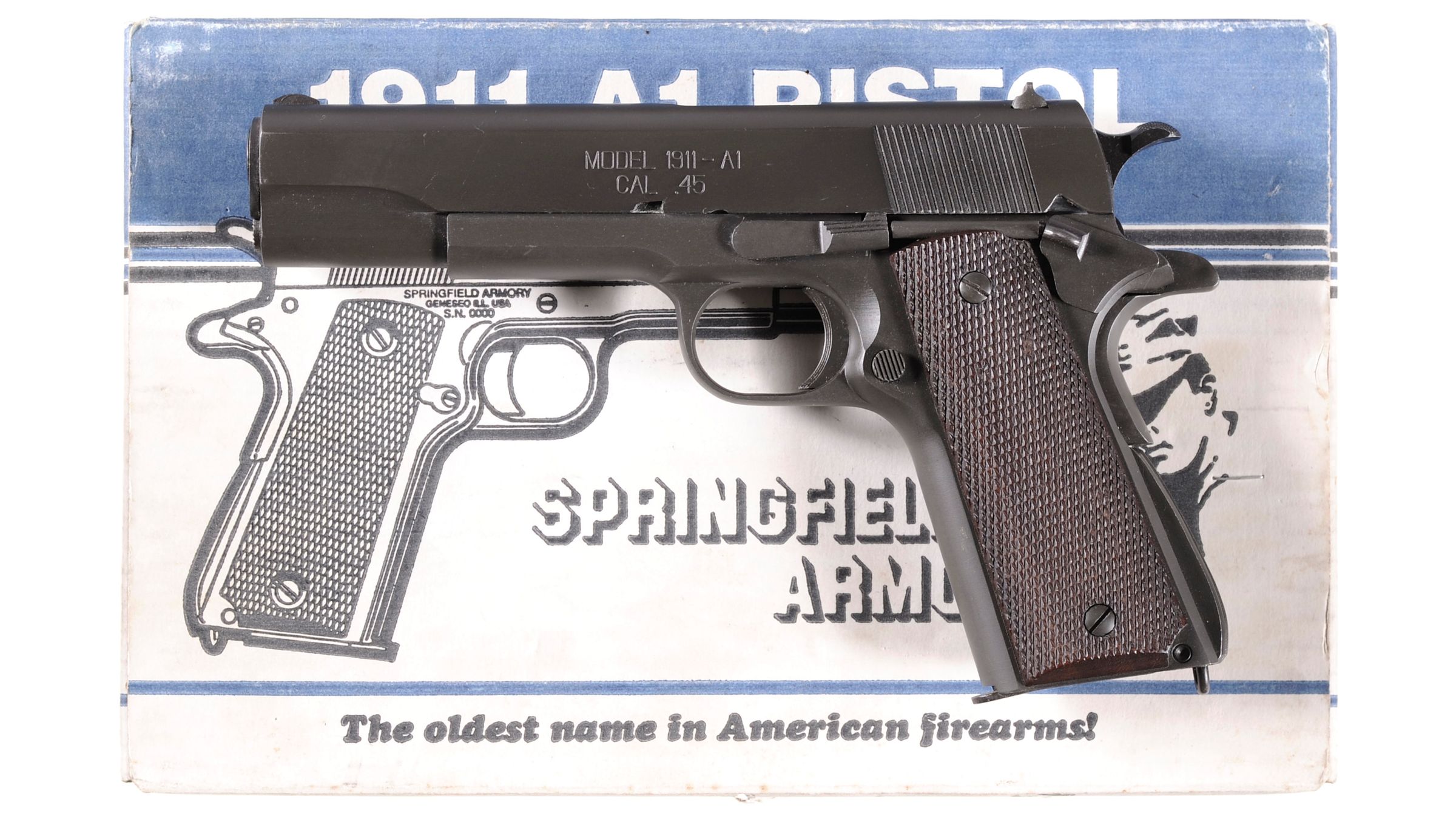 Springfield Armory Model 1911-A1 Semi-Automatic Pistol with Box