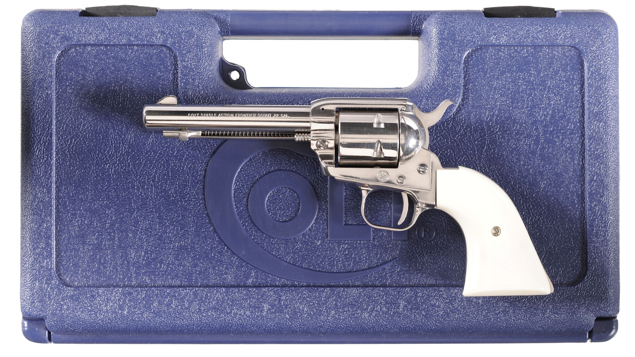 Colt Frontier Scout Revolver 22 Lr Rock Island Auction