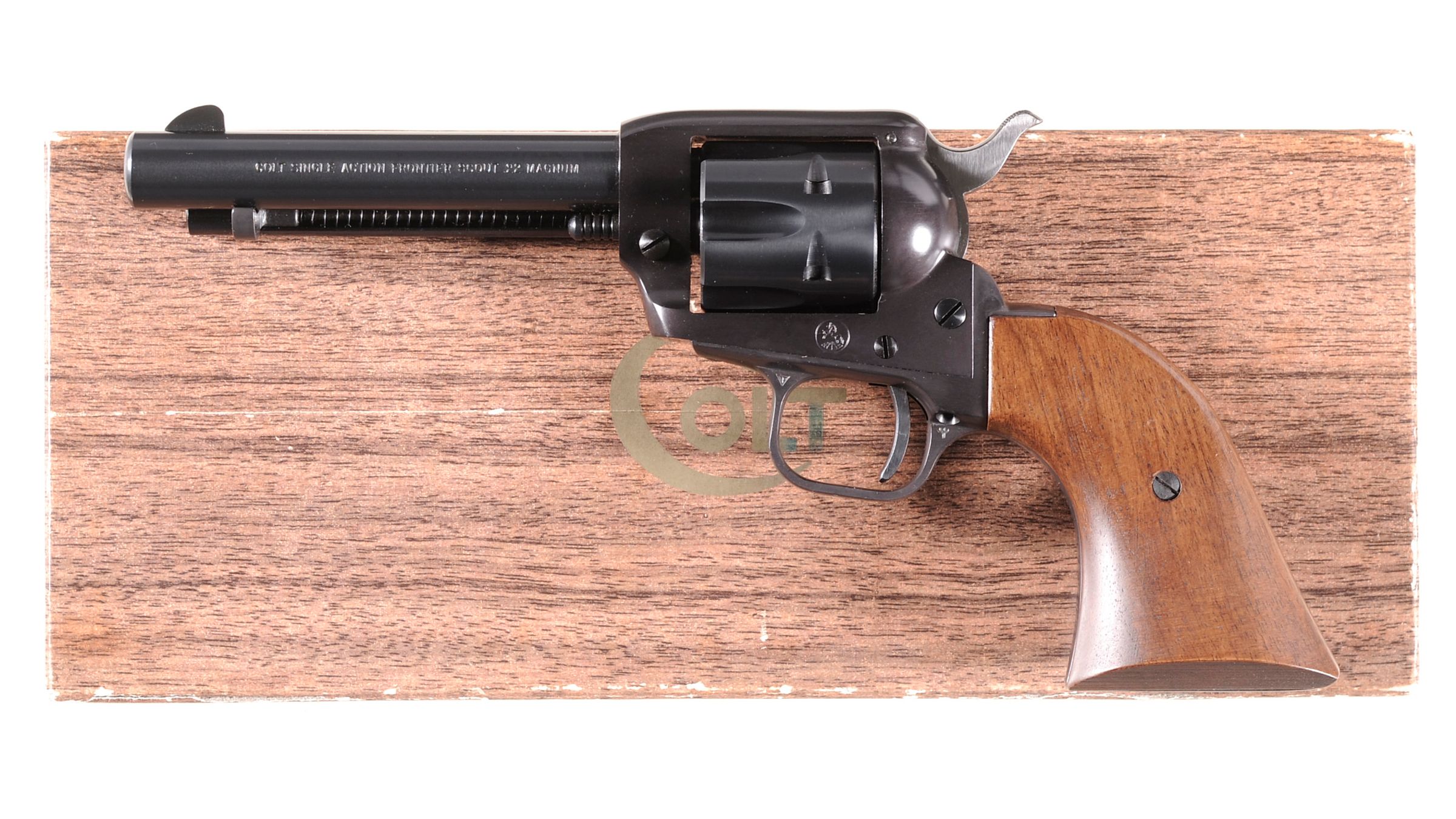 Colt Frontier Scout Revolver 22 Magnum Rock Island Auction