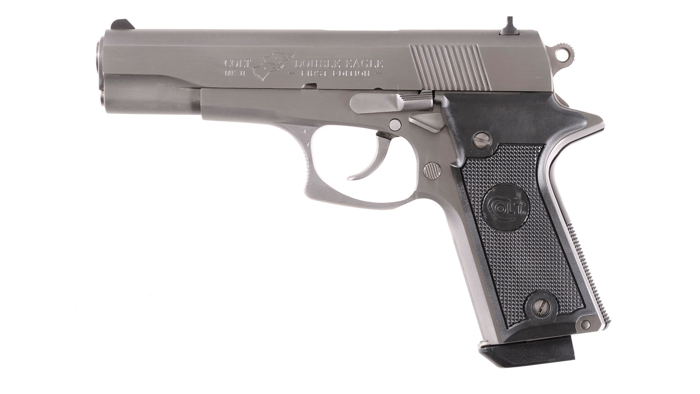 Colt First Edition Mk II Double Eagle Pistol w-Matching Box | Rock