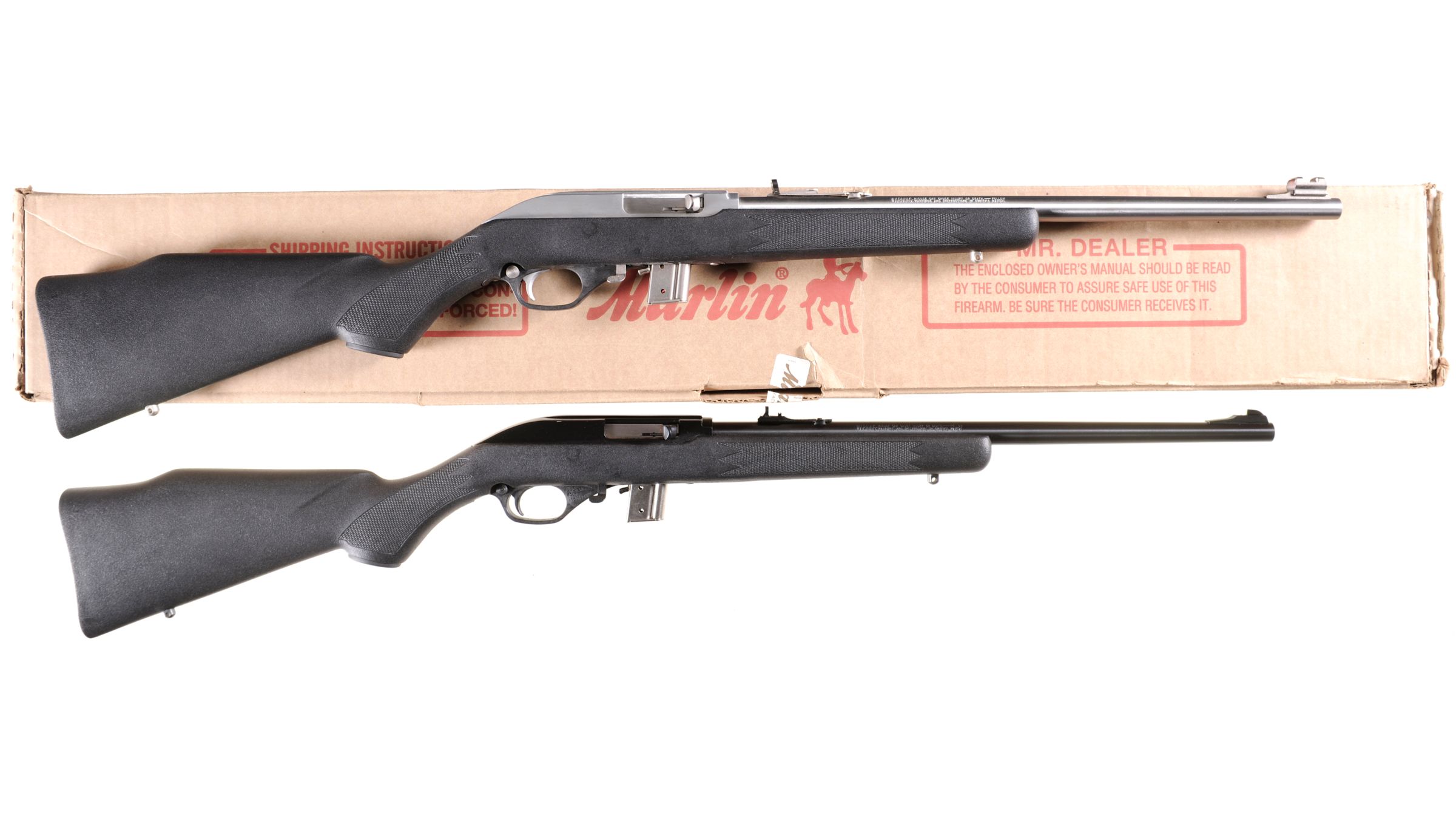 Two Marlin Semi-Automatic Rifles | Rock Island Auction