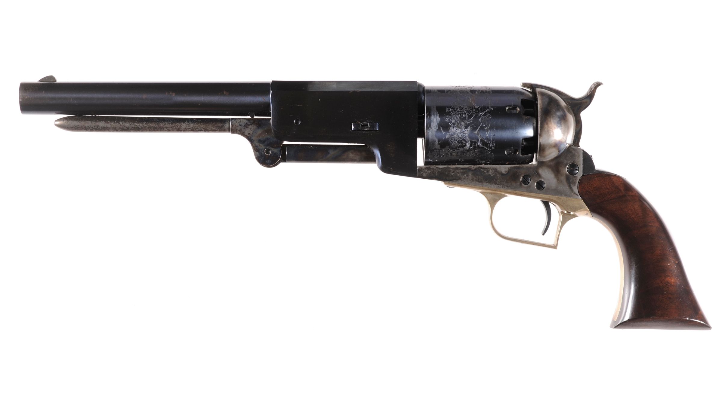 Uberti Reproduction of a Colt Walker Percussion Revolver | Rock Island ...