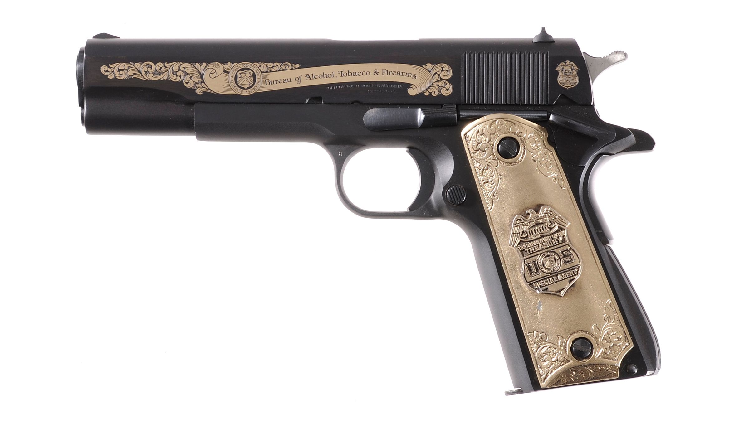 Colt Bureau Of Alcohol, Tobacco & Firearms Deluxe Pistol | Rock Island ...