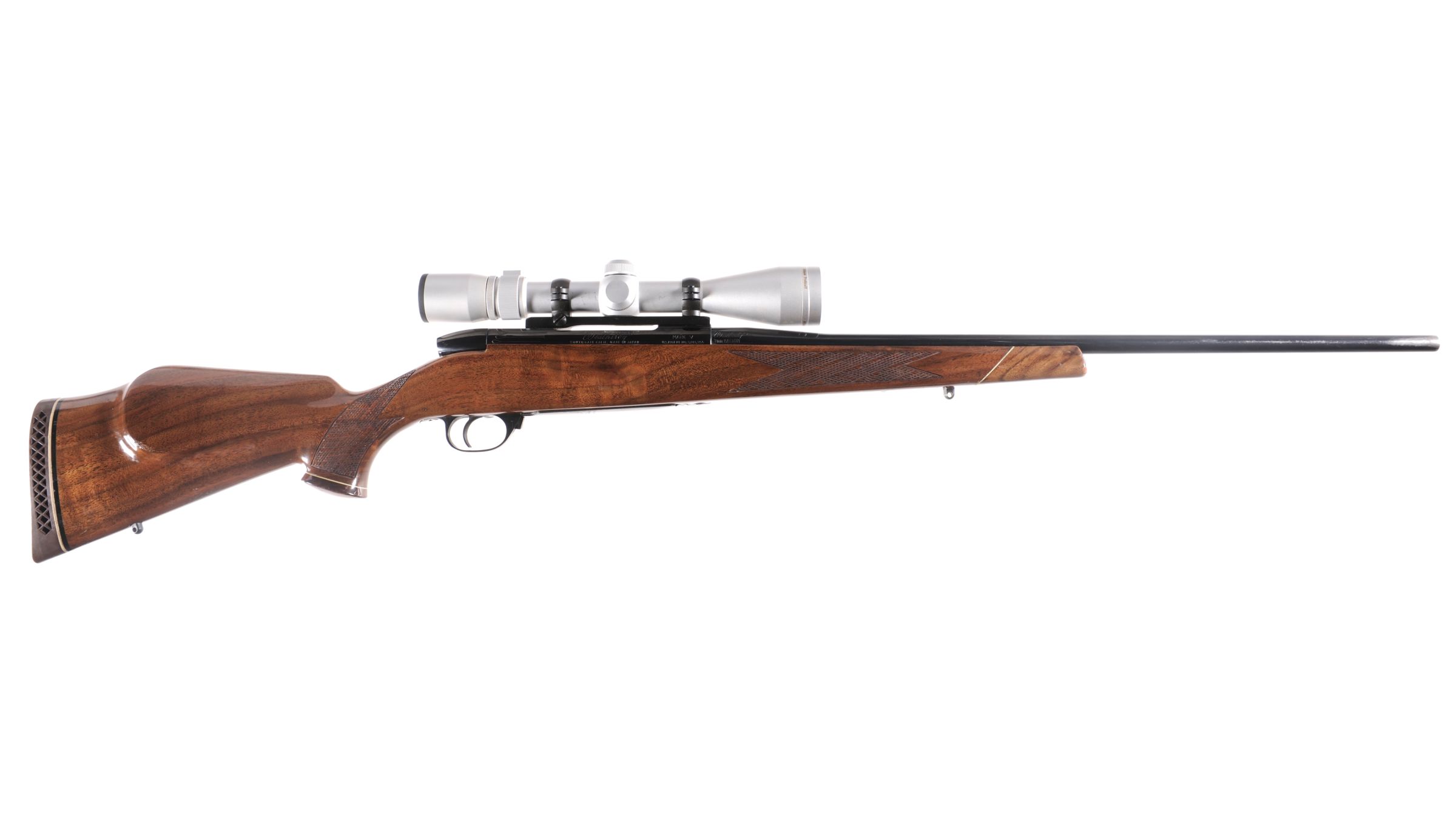 Weatherby Mark V Left Handed Bolt Action Rifle with Scope Rock Island Auction