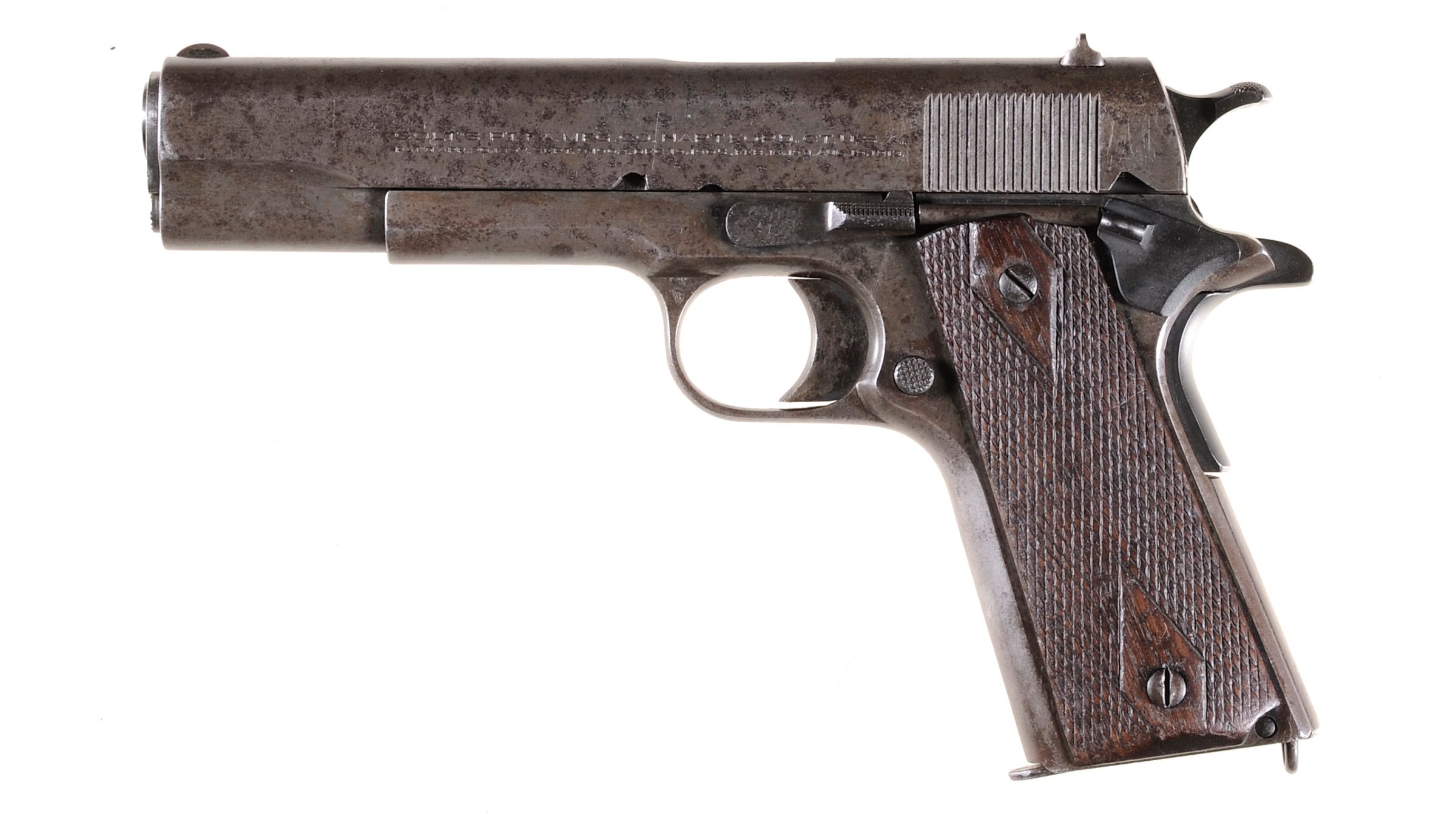 Colt Government Model Semi Automatic Pistol Rock Island Auction 2745