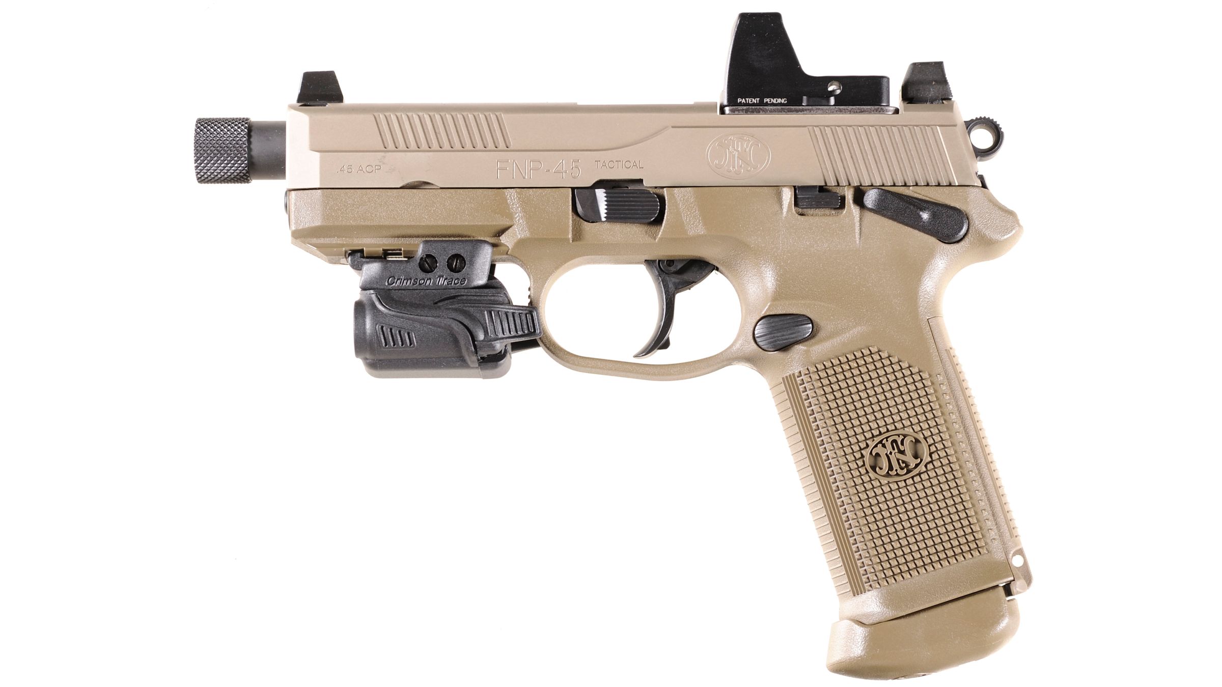 Fnh Usa Fnp-45 Tactical Semi-automatic Pistol 