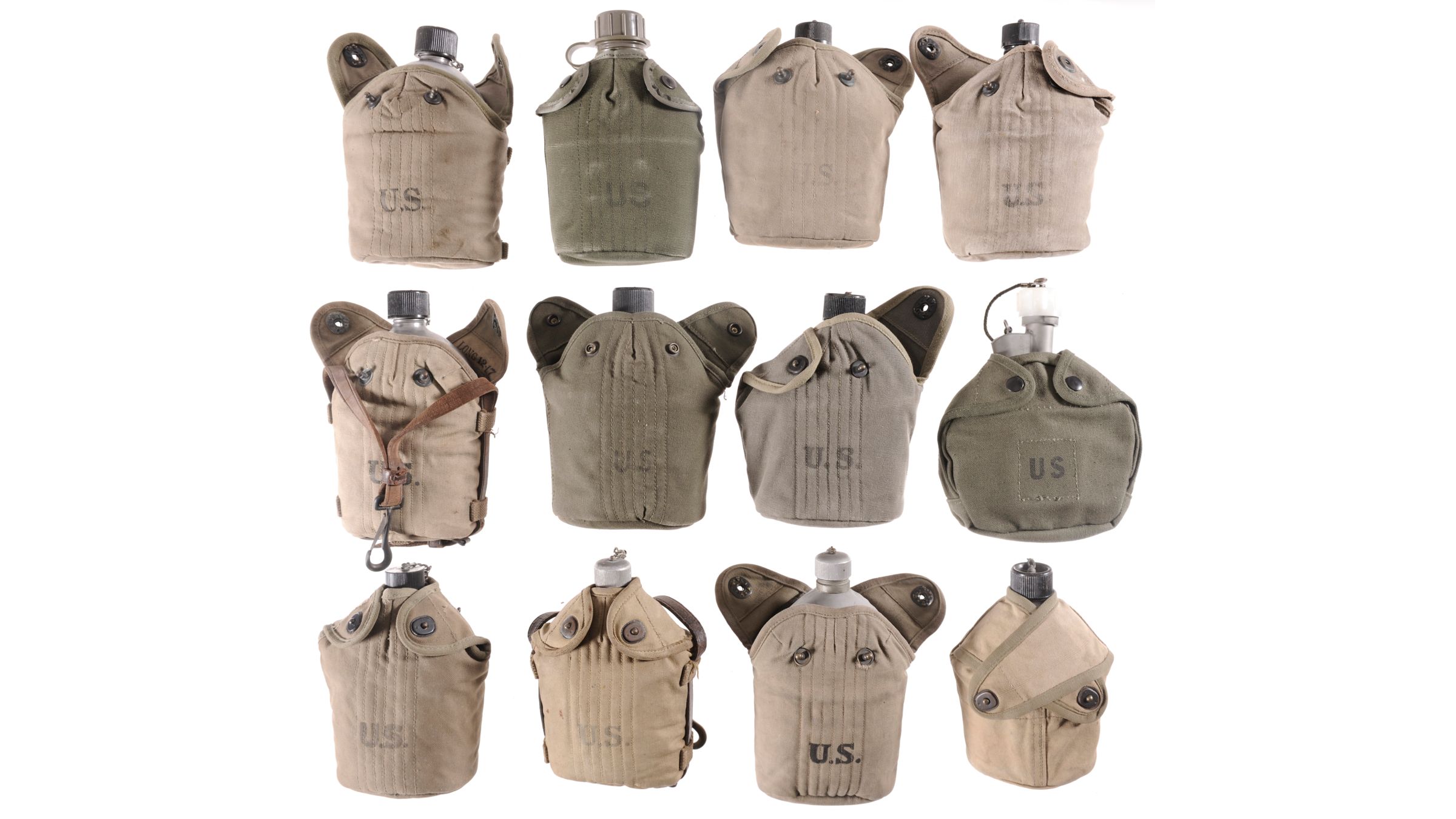 Assorted U.S. Military Canteens Rock Island Auction