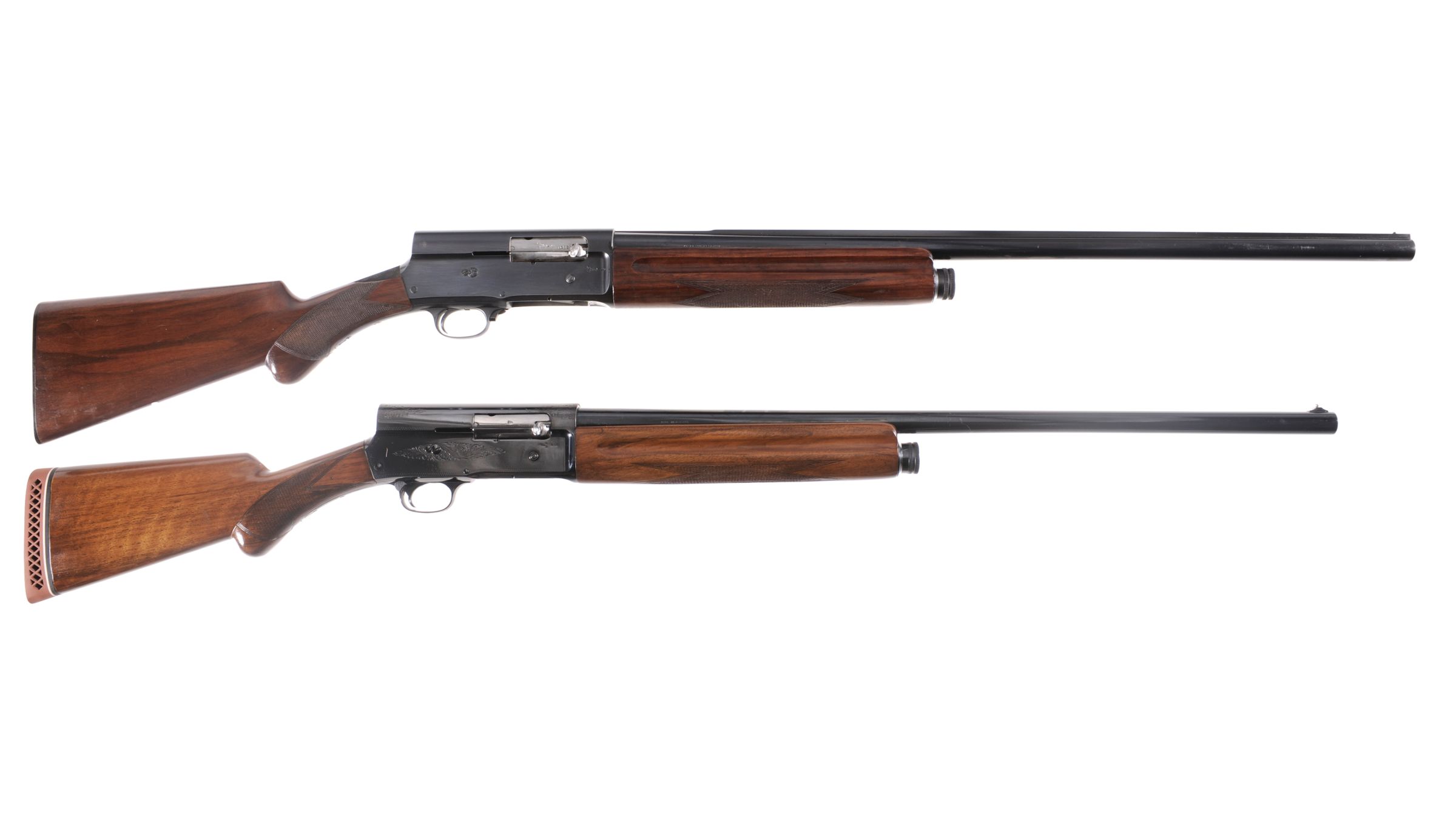 Two semi automatic shotguns rock island auction