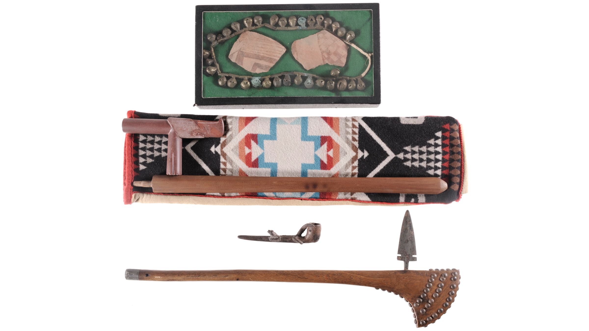 Group of Native American Style Items Rock Island Auction