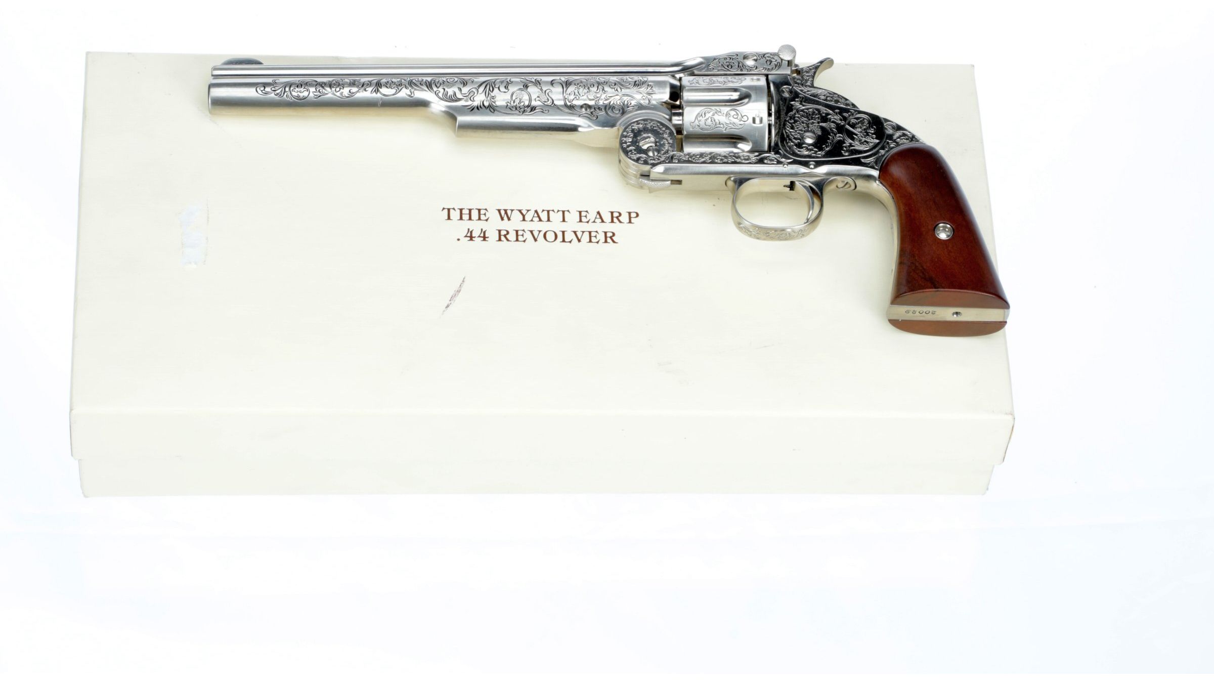 Franklin Mint Wyatt Earp Non-Firing Revolver with Box | Rock