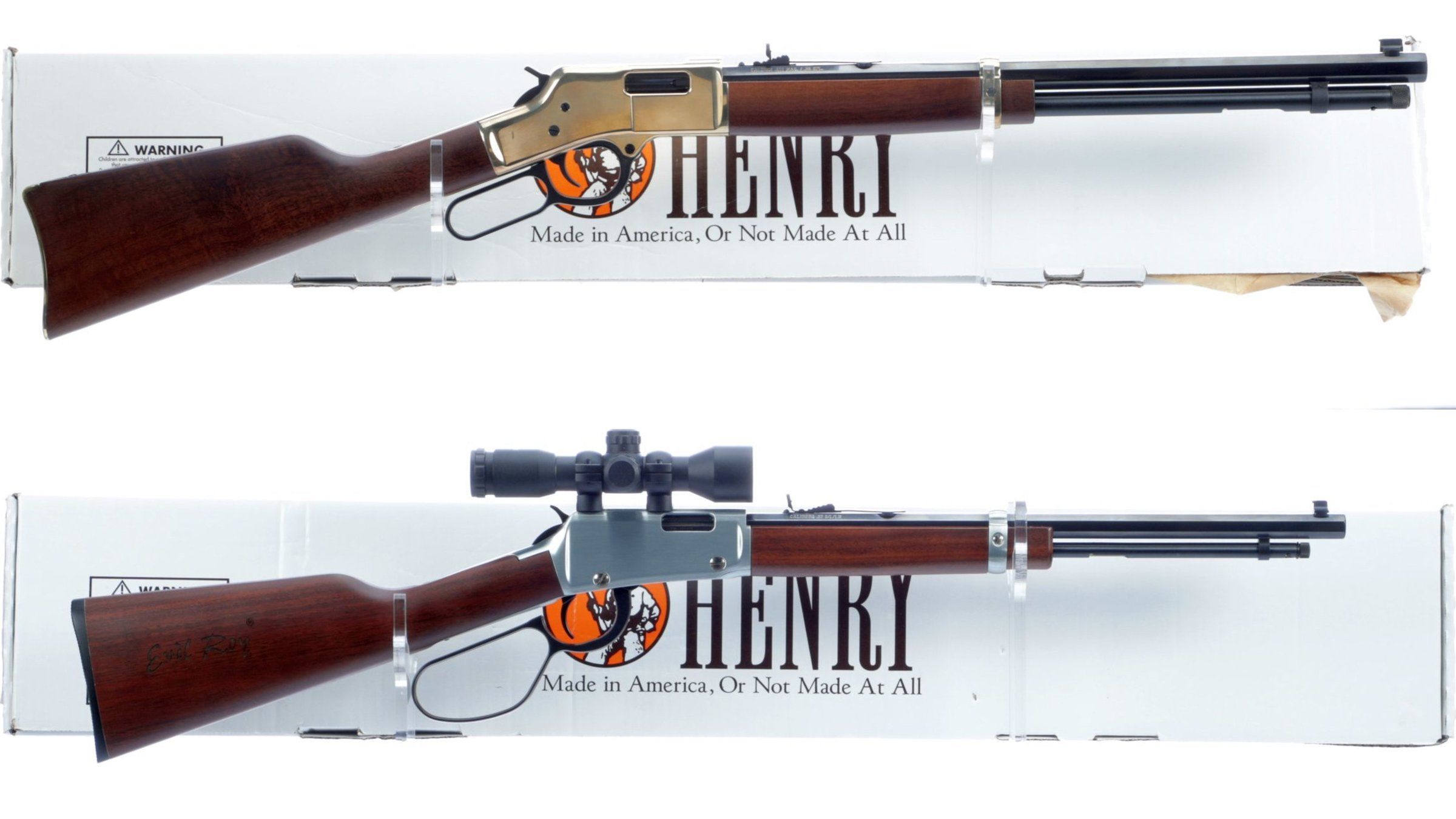 Two Henry Repeating Arms Rifles | Rock Island Auction