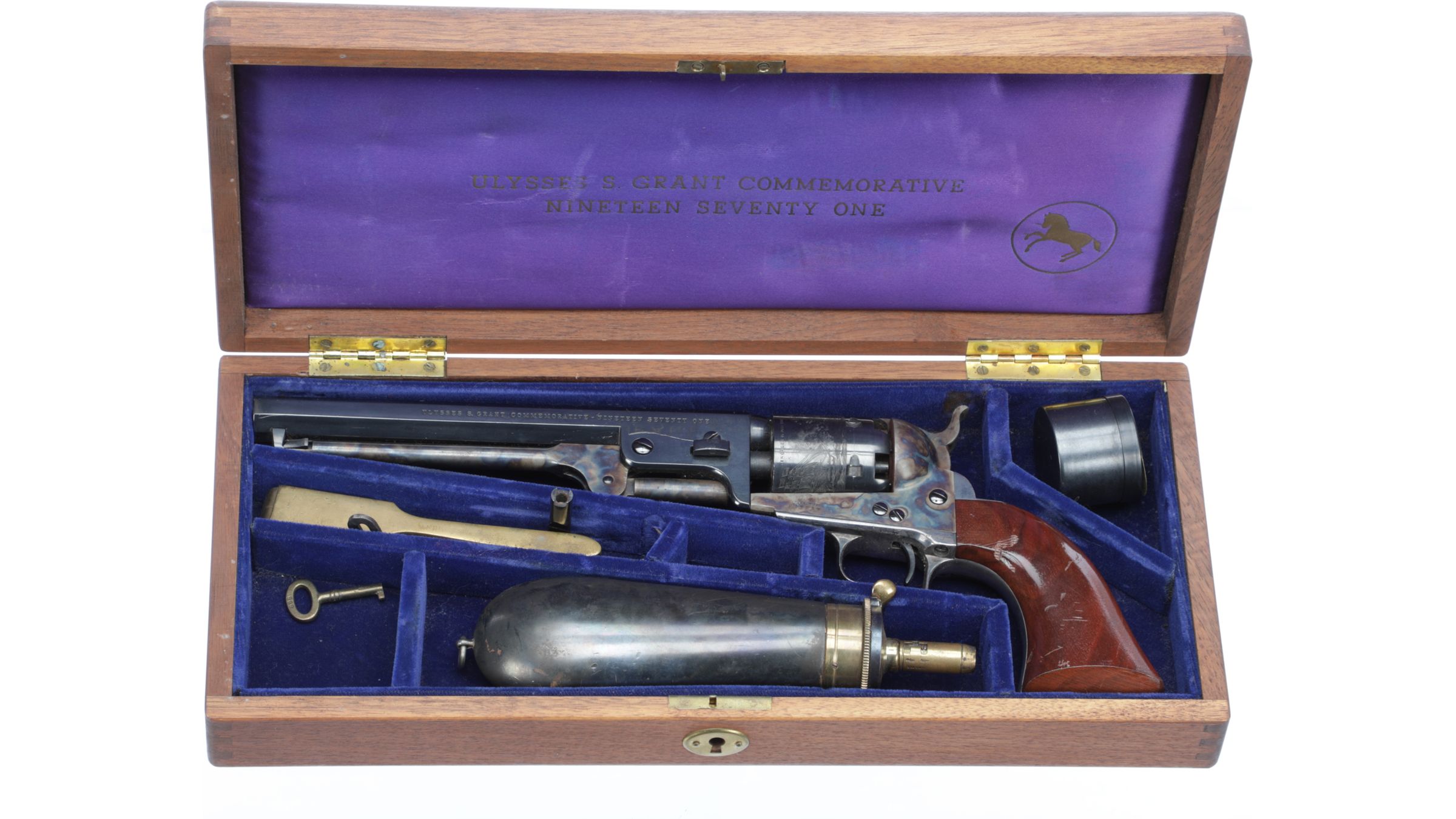 Colt Model 1851 Navy Ulysses S. Grant Percussion Revolver | Rock Island ...