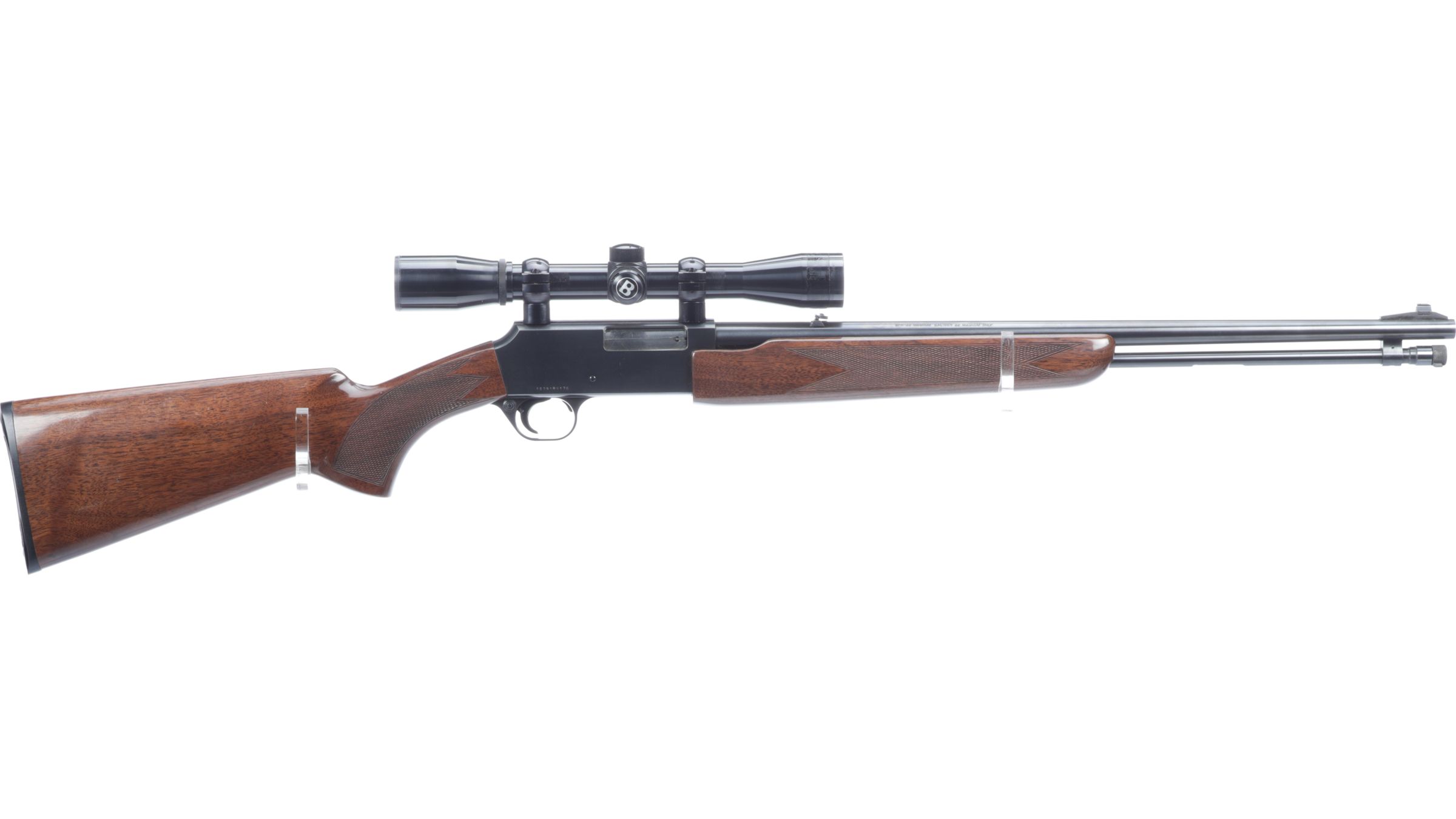 Browning Model BPR .22 Magnum Slide Action Rifle Rock Island Auction