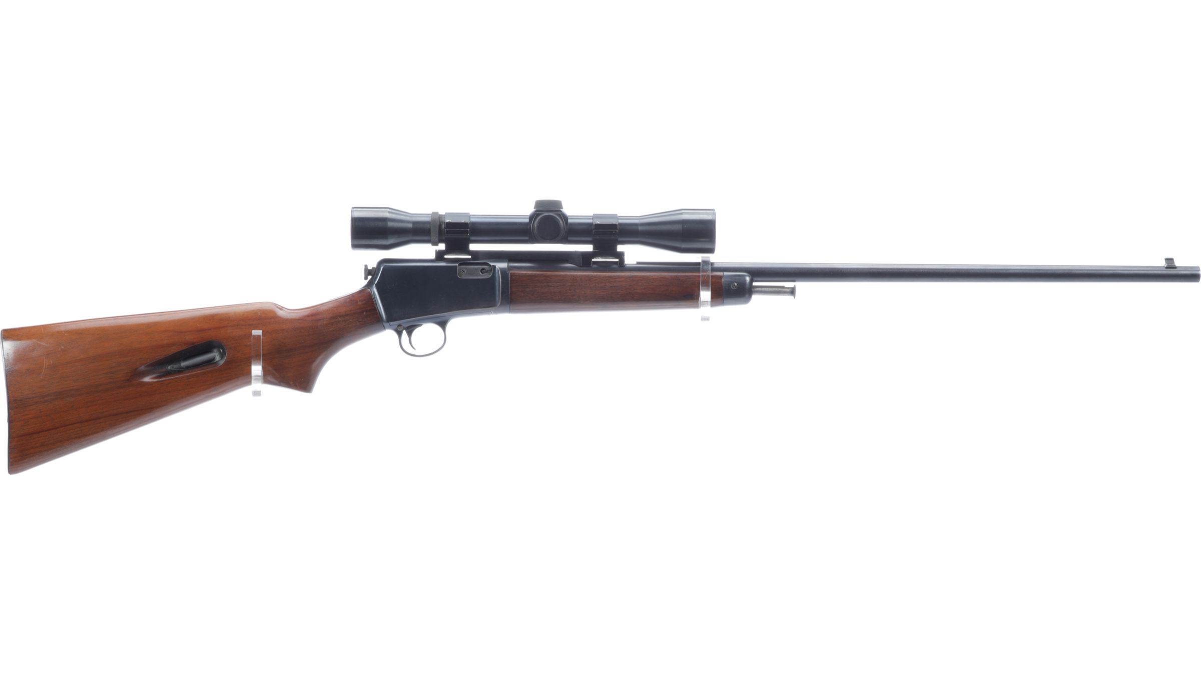 Winchester Model 63 Semi-automatic Rifle With Scope 