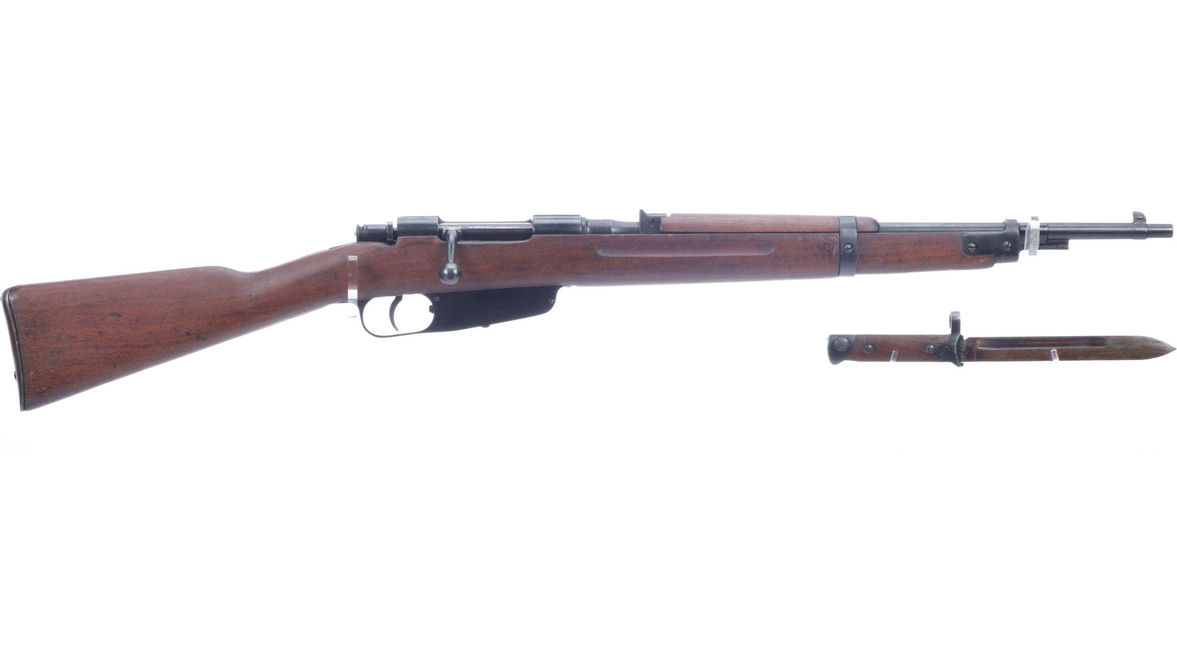Italian Terni Carcano Model 1938 Short Rifle with Bayonet | Rock Island ...