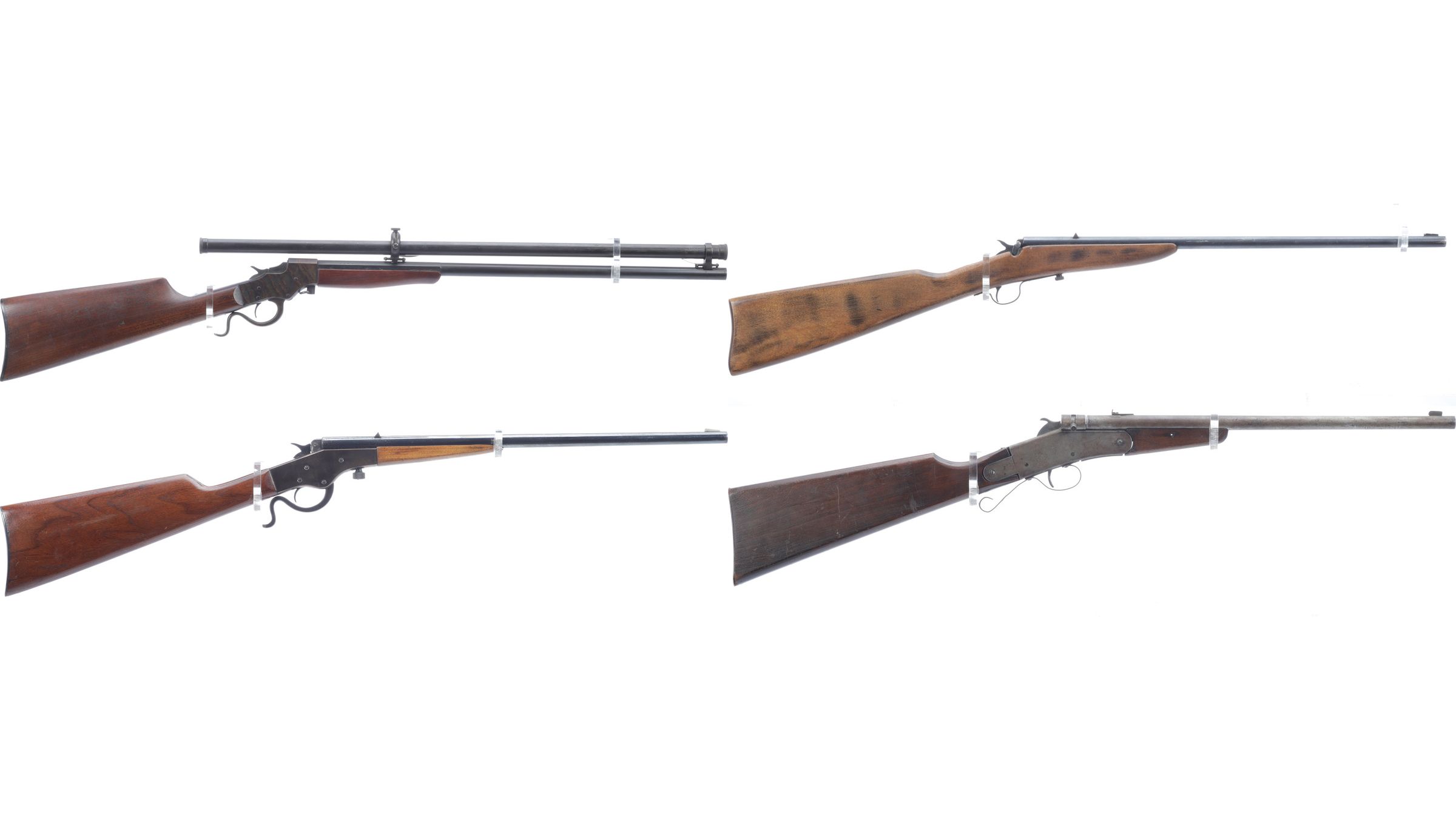 Four Single Shot Rifles | Rock Island Auction