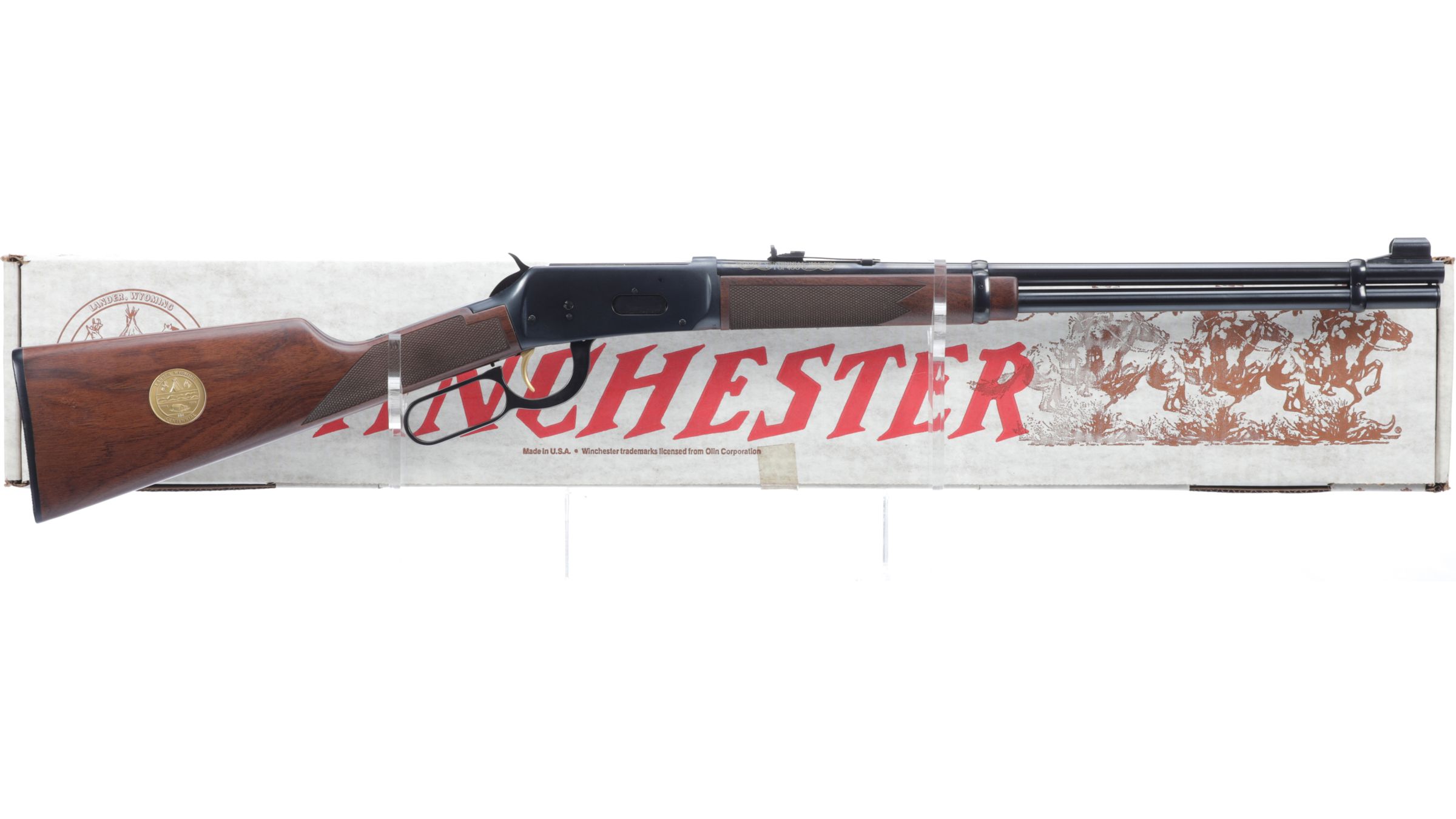 Winchester Model 94 XTR Lander Wyoming Centennial Carbine | Rock