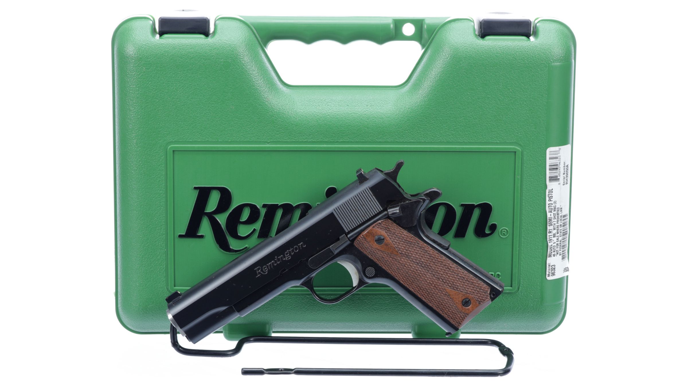 Remington Model 1911r1 Semi Automatic Pistol Rock Island Auction 7297