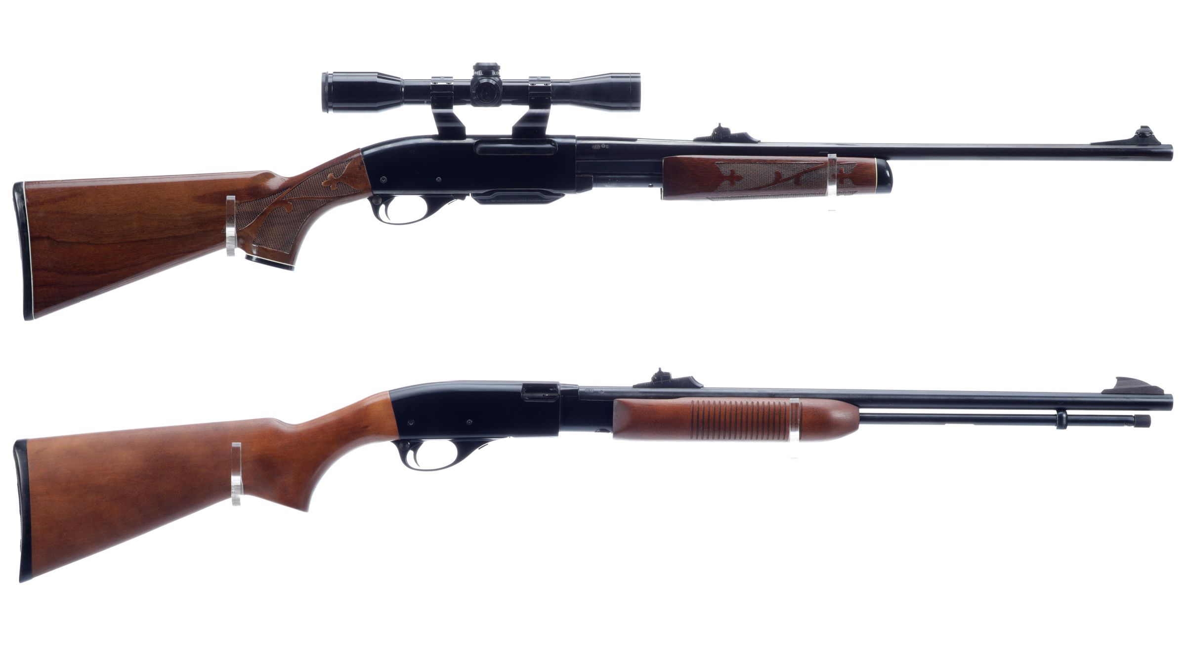 Two Remington Slide Action Rifles Rock Island Auction