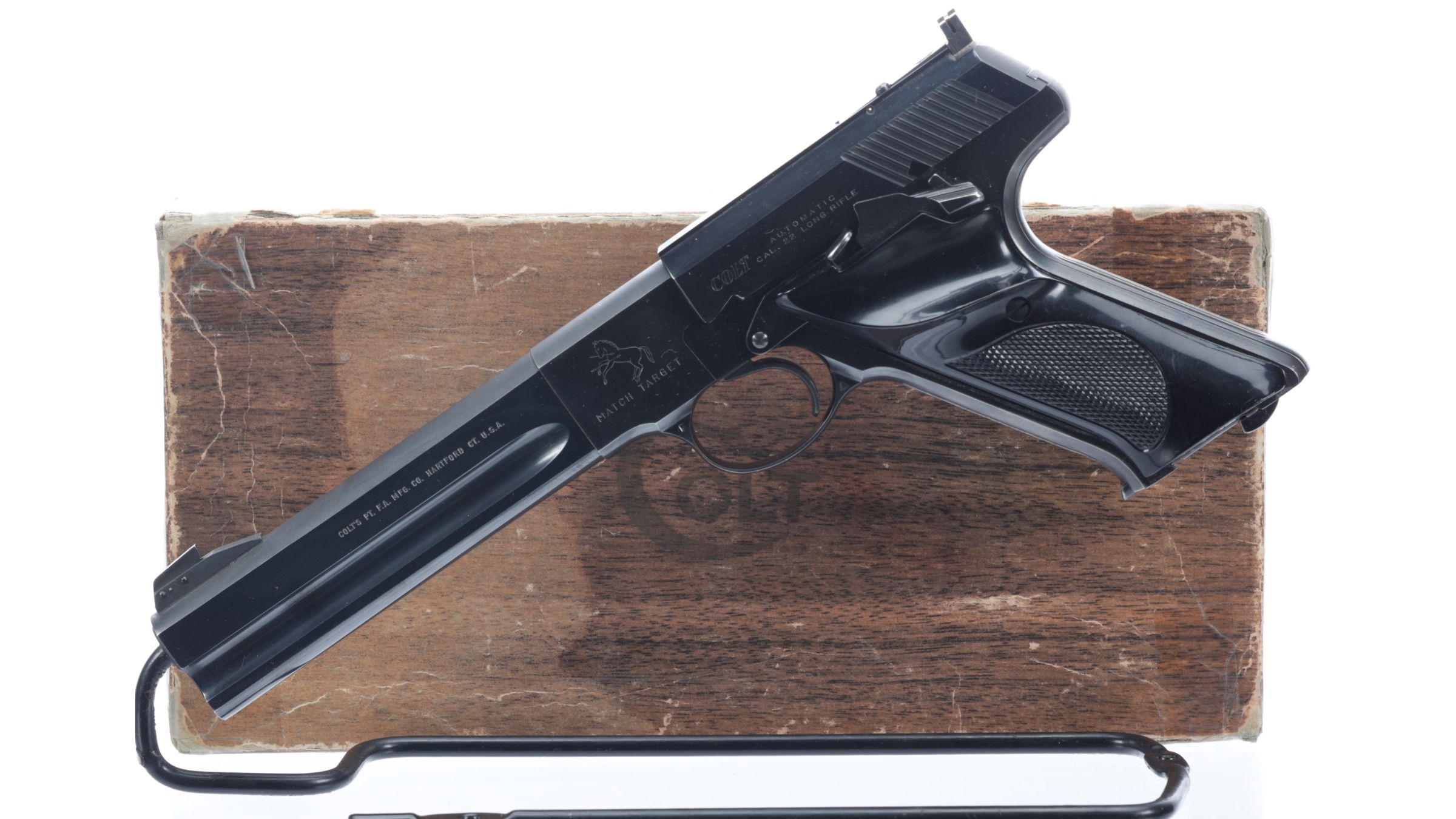 Colt Woodsman Third Series Match Target Pistol with Box