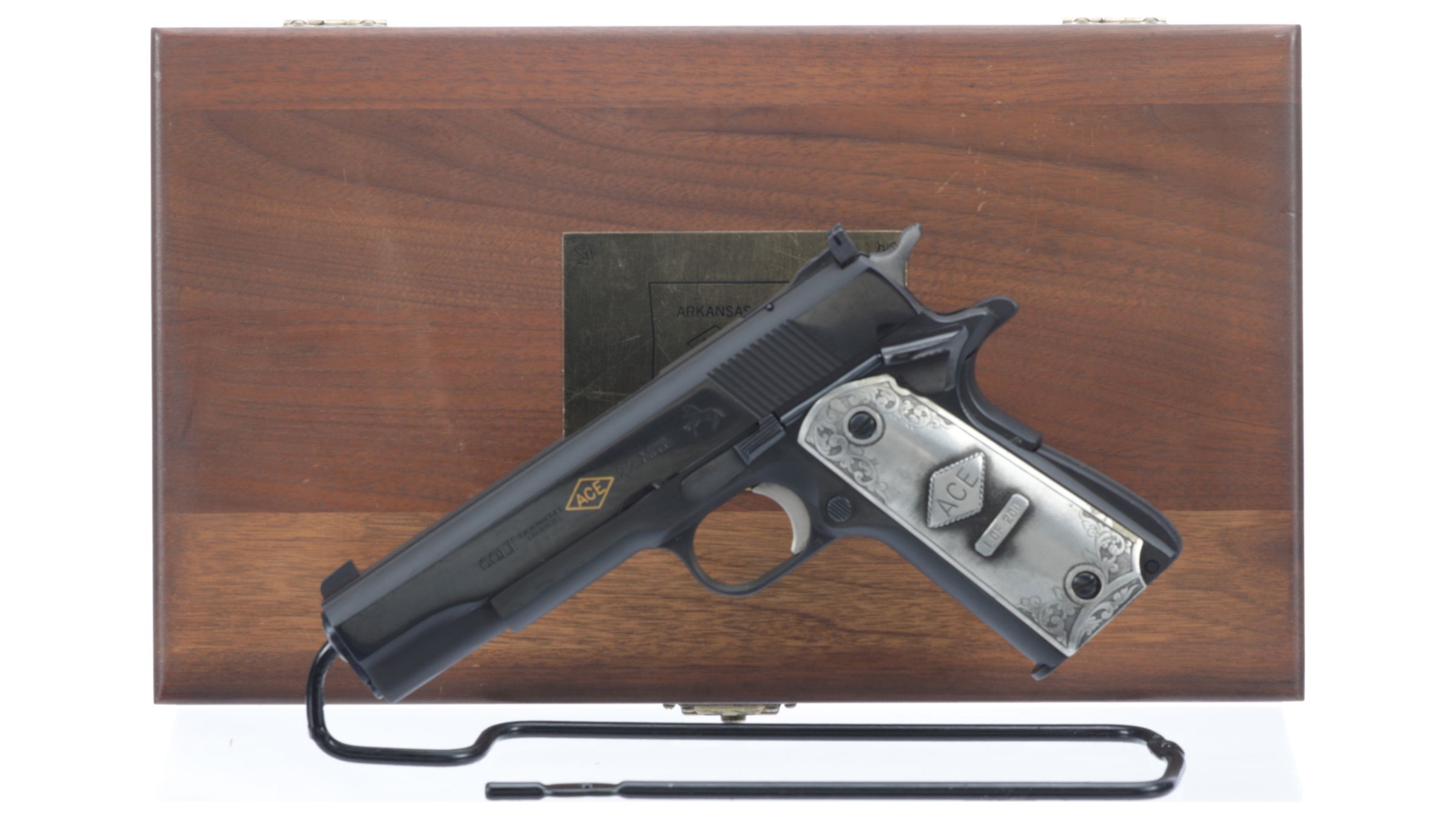 Colt Service Model Ace Arkansas Special Edition Pistol Rock Island