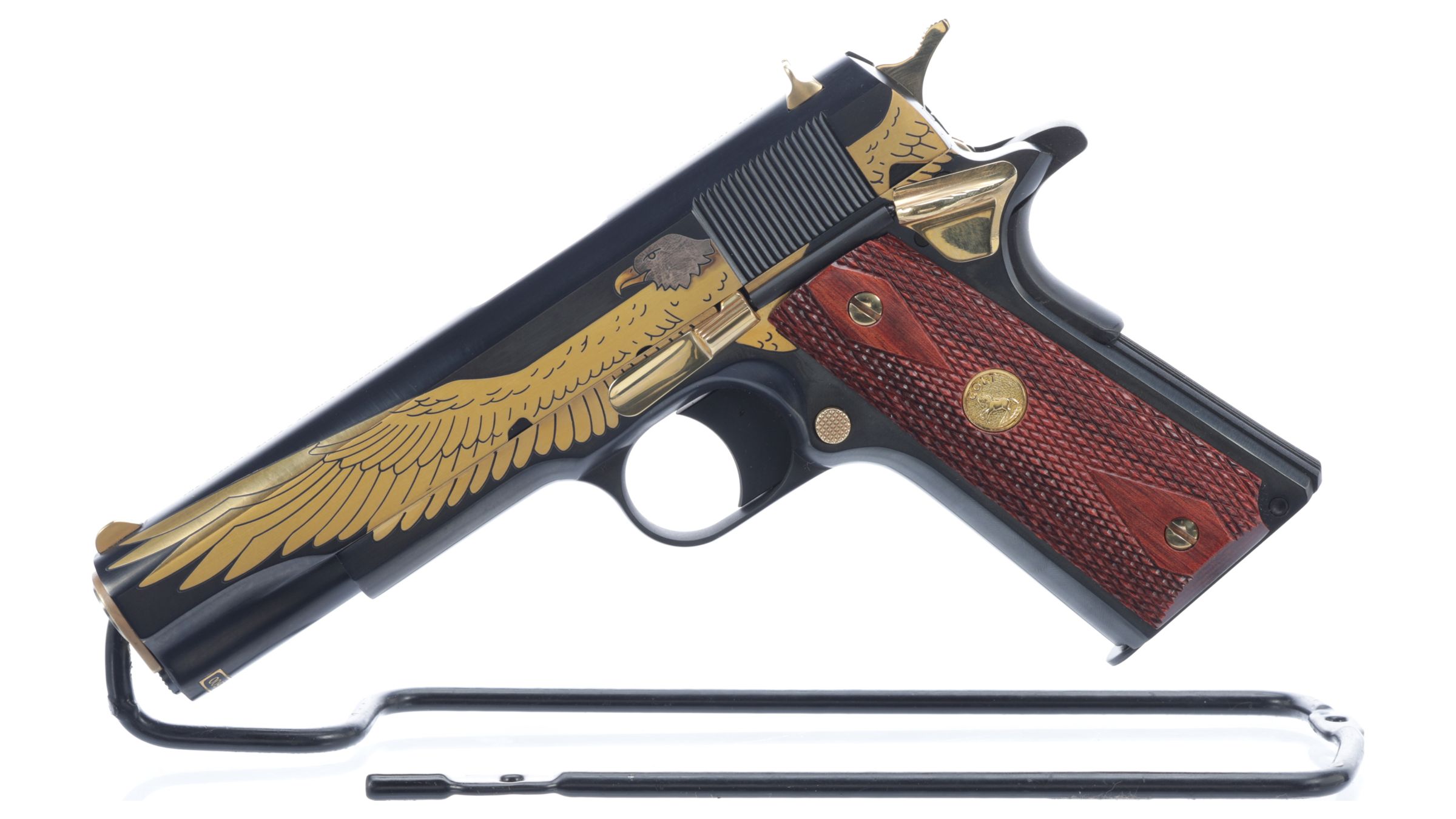 Colt The American Eagle Commemorative Government Model Pistol Rock