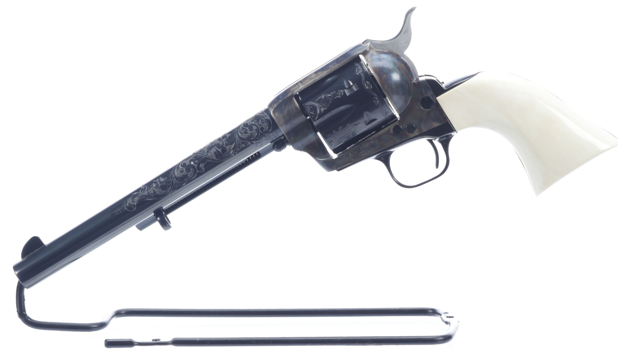 Cased Colt Theodore Roosevelt Commemorative Revolver Rock Island Auction 9722