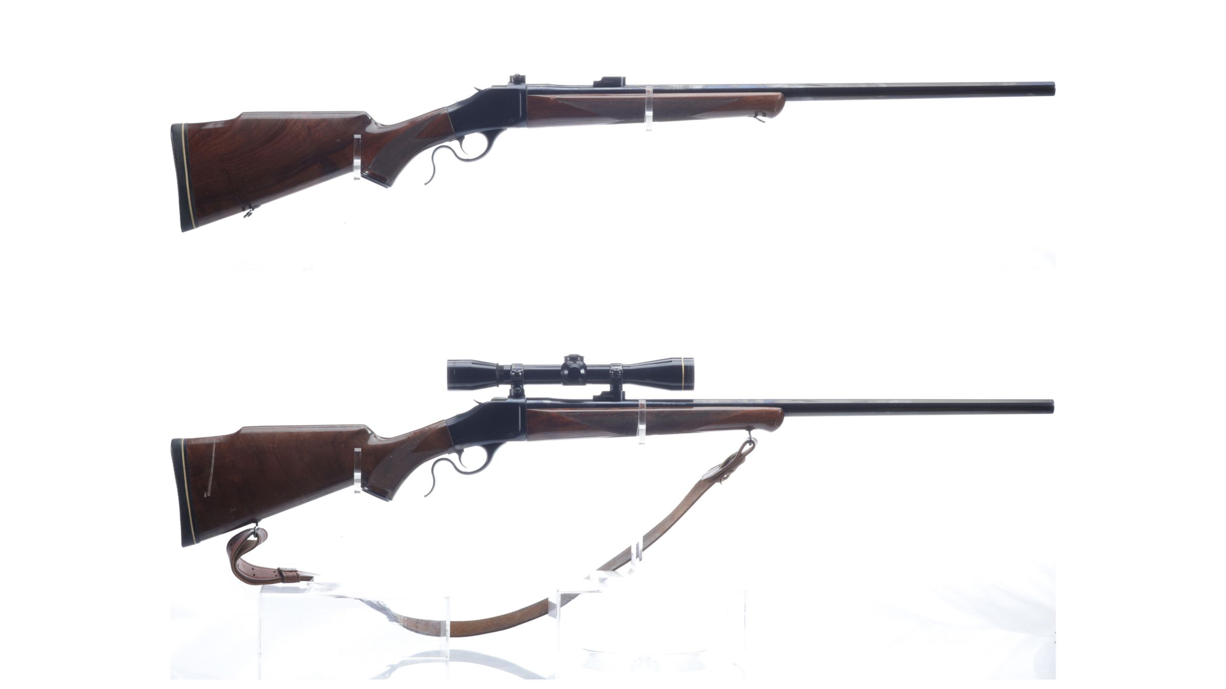 Two Browning Model 78 Single Shot Rifles | Rock Island Auction