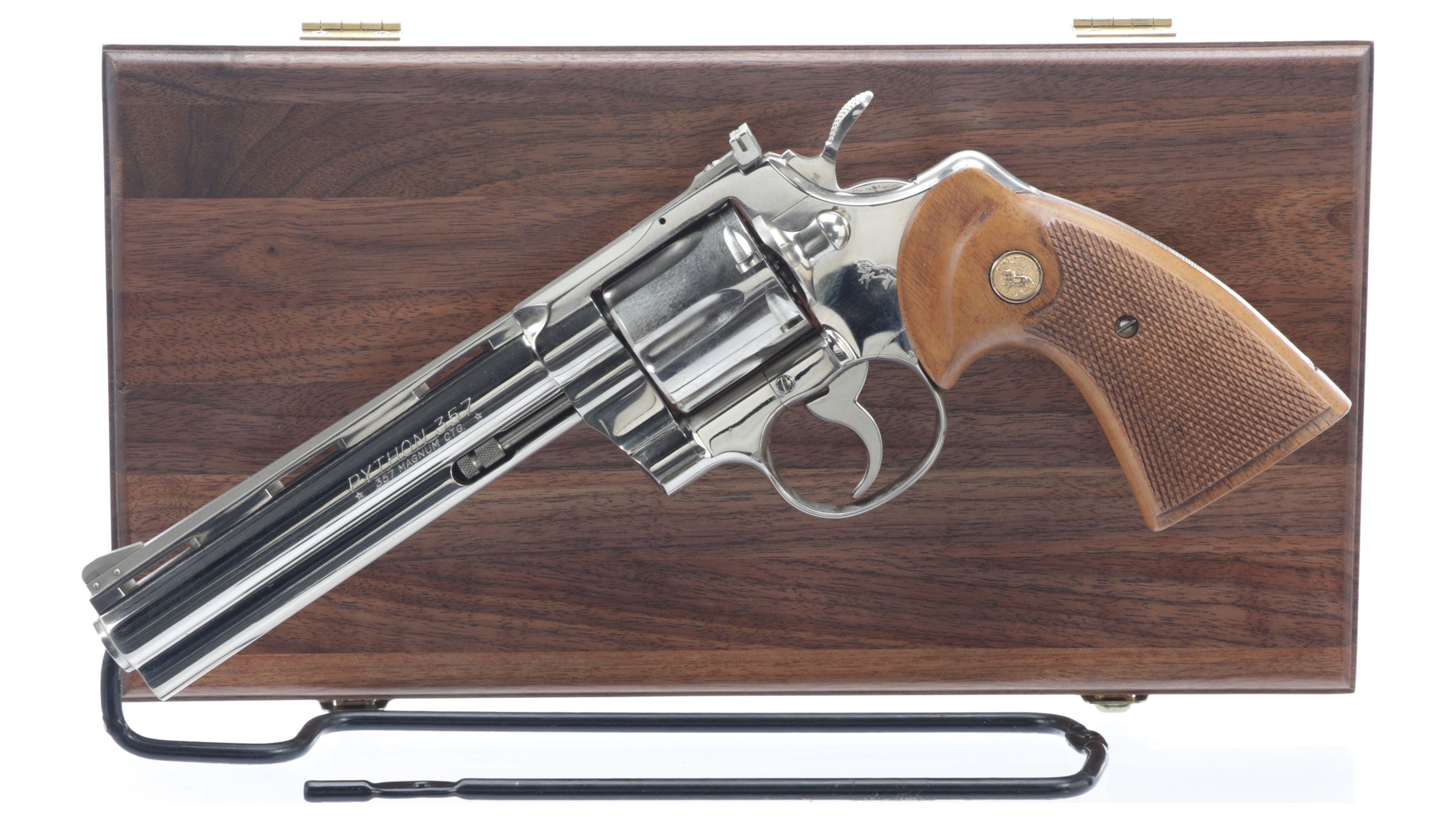 Colt Python Double Action Revolver with Case | Rock Island Auction