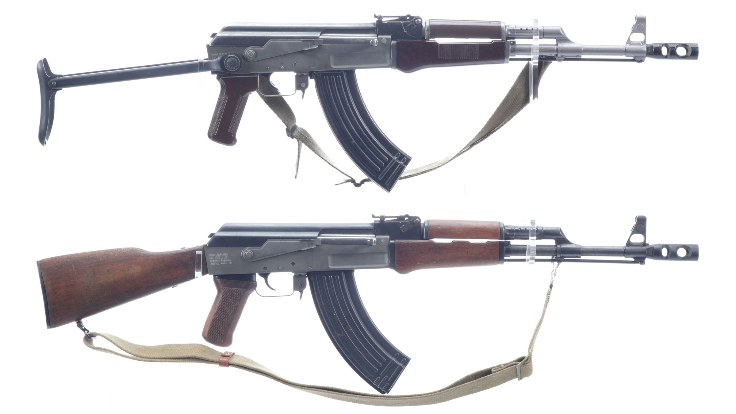 Two Arsenal Semi-Automatic Rifles | Rock Island Auction